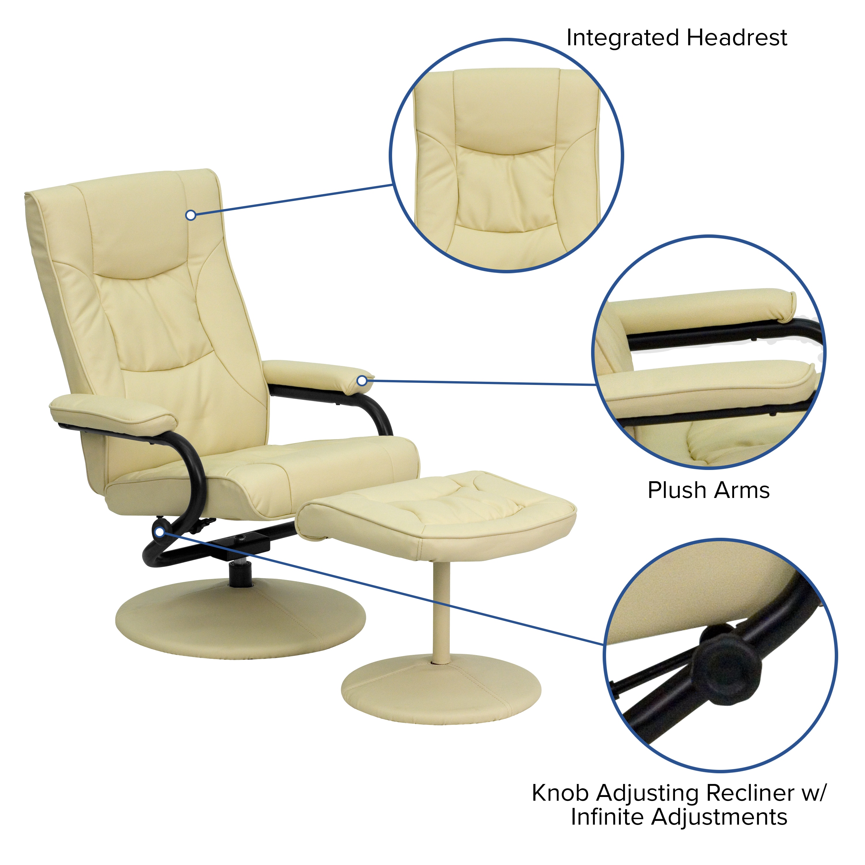 Flash Furniture 847254015738 recliners - View #8