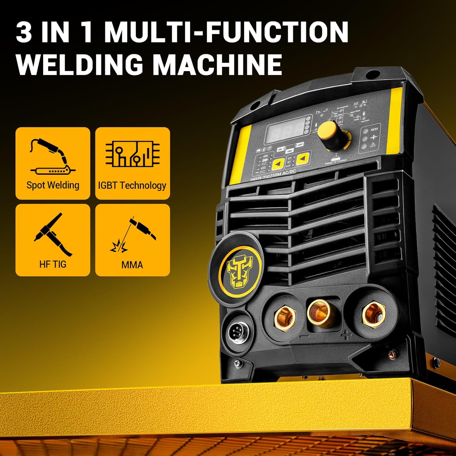 DEKO TIG-250M Engine-Driven-Welder-Generators - View #2