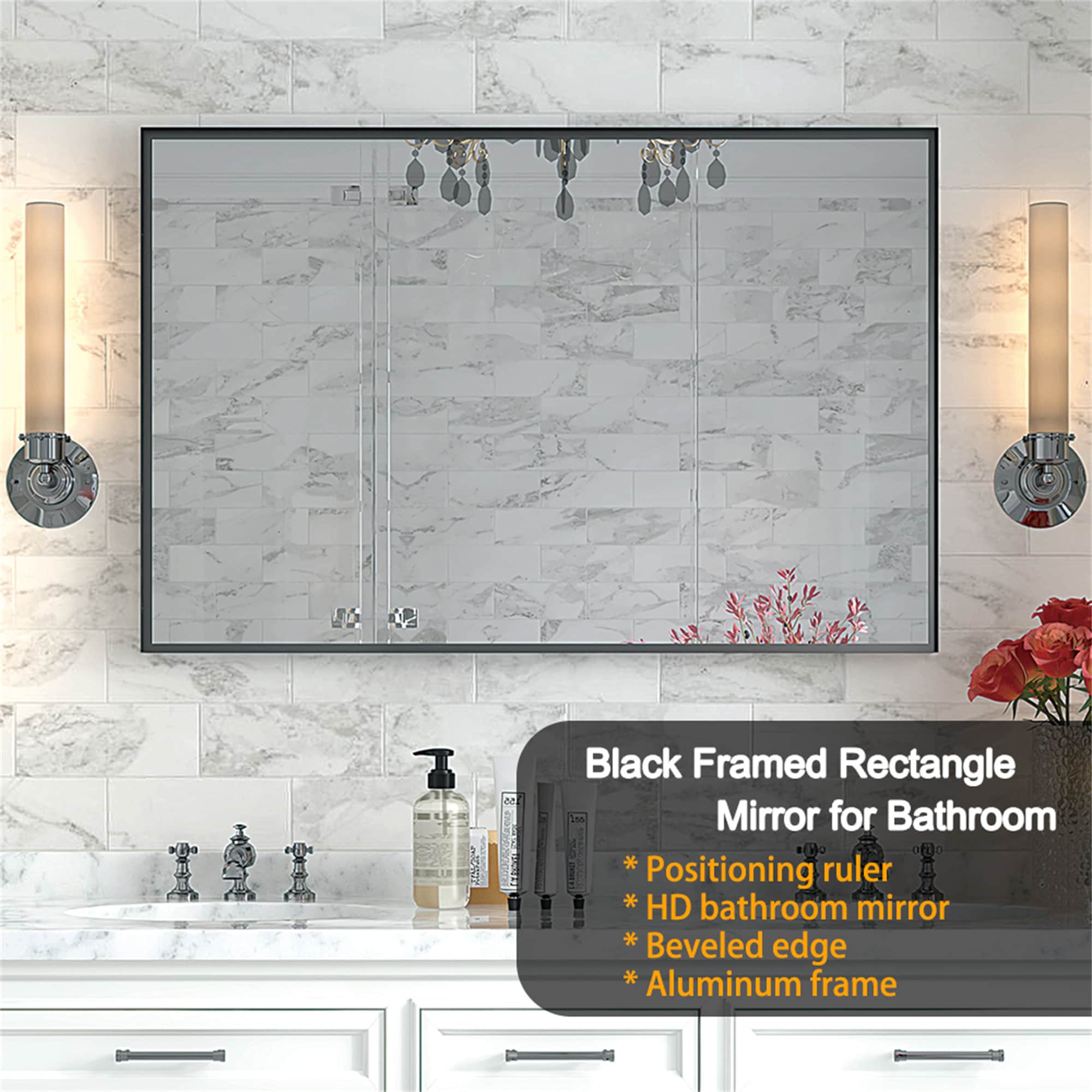 BABOOM BOM-1127006-OR Framed-Bath-Mirrors - View #5