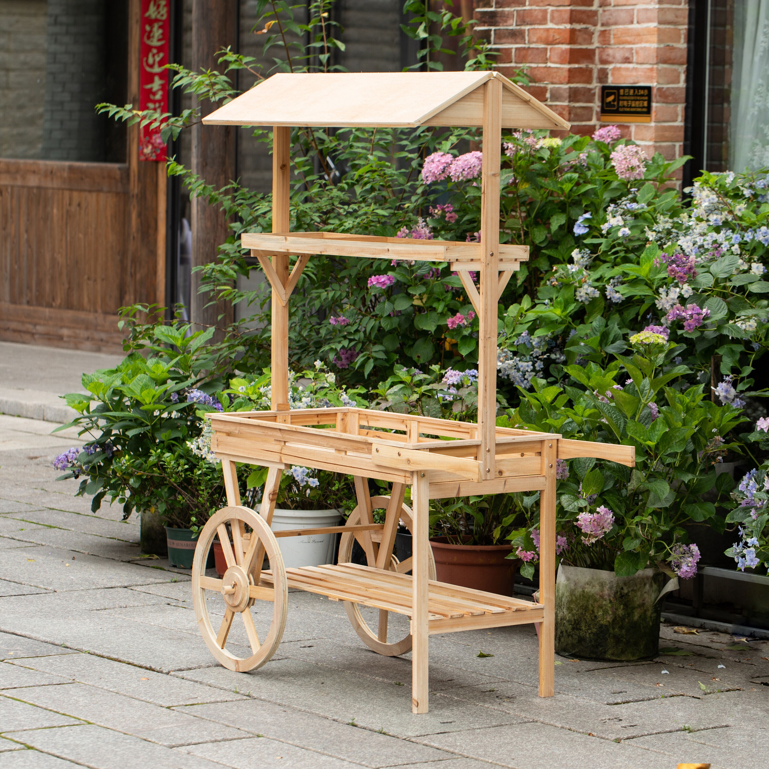 Vintiquewise QI004292 Plant-Stand - View #5