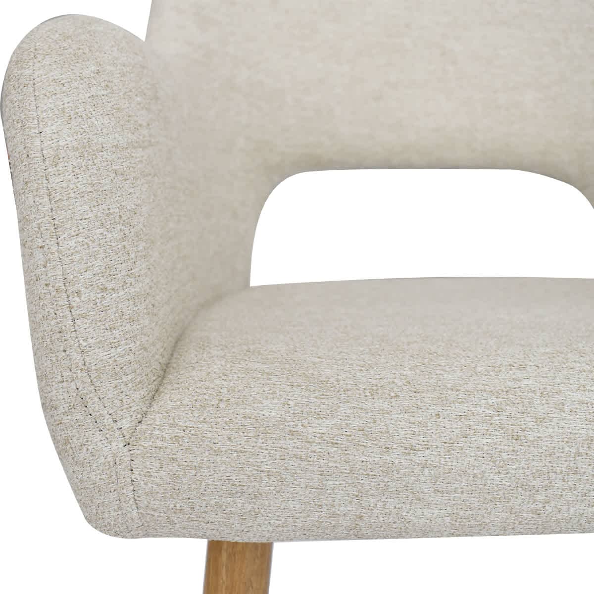 Maison Boucle ATLANTA-ARM-MB-BEIGE stools - View #8