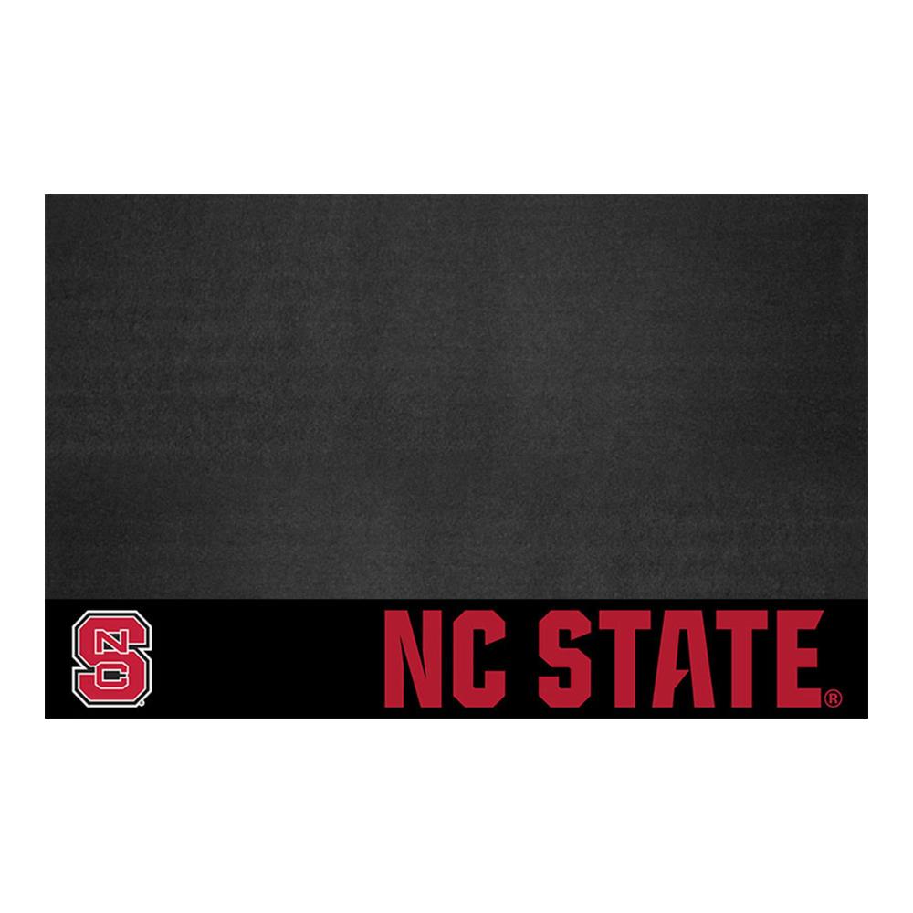 FANMATS 13322 North Carolina State Wolfpack NCAA Grill Mat Black Vinyl Rectangular Grill Mat