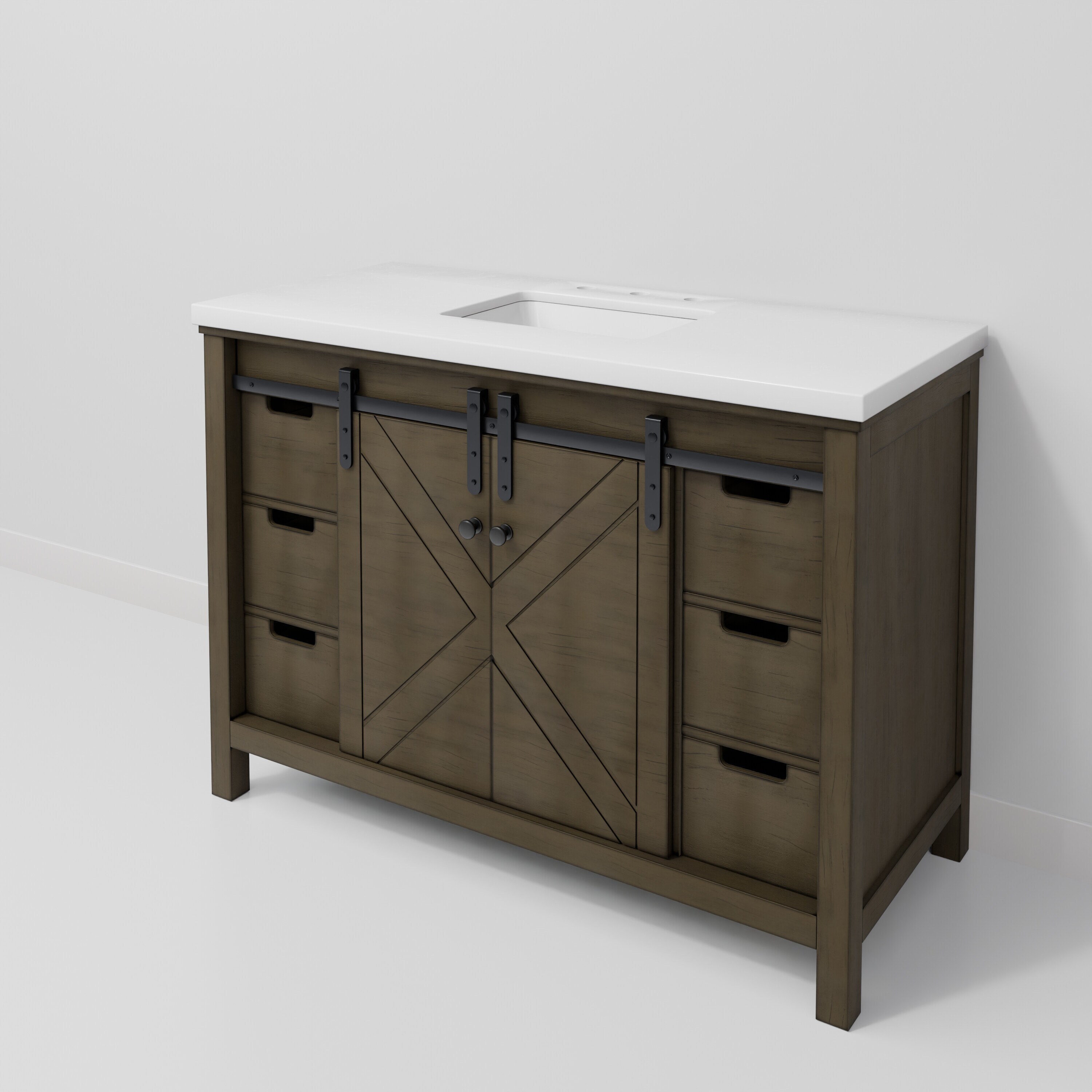 Lexora LVM48SK300 Bath-Vanity-Combo - View #6