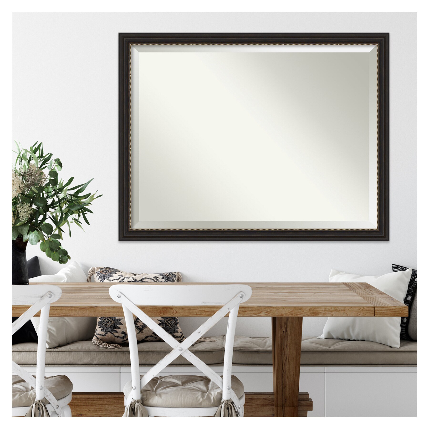 Accent Bronze 43.5" x 33.5" Rectangular Wall Mirror