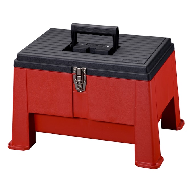 Stack On Step Stool Plastic In The Tool, Step Stool With Storage