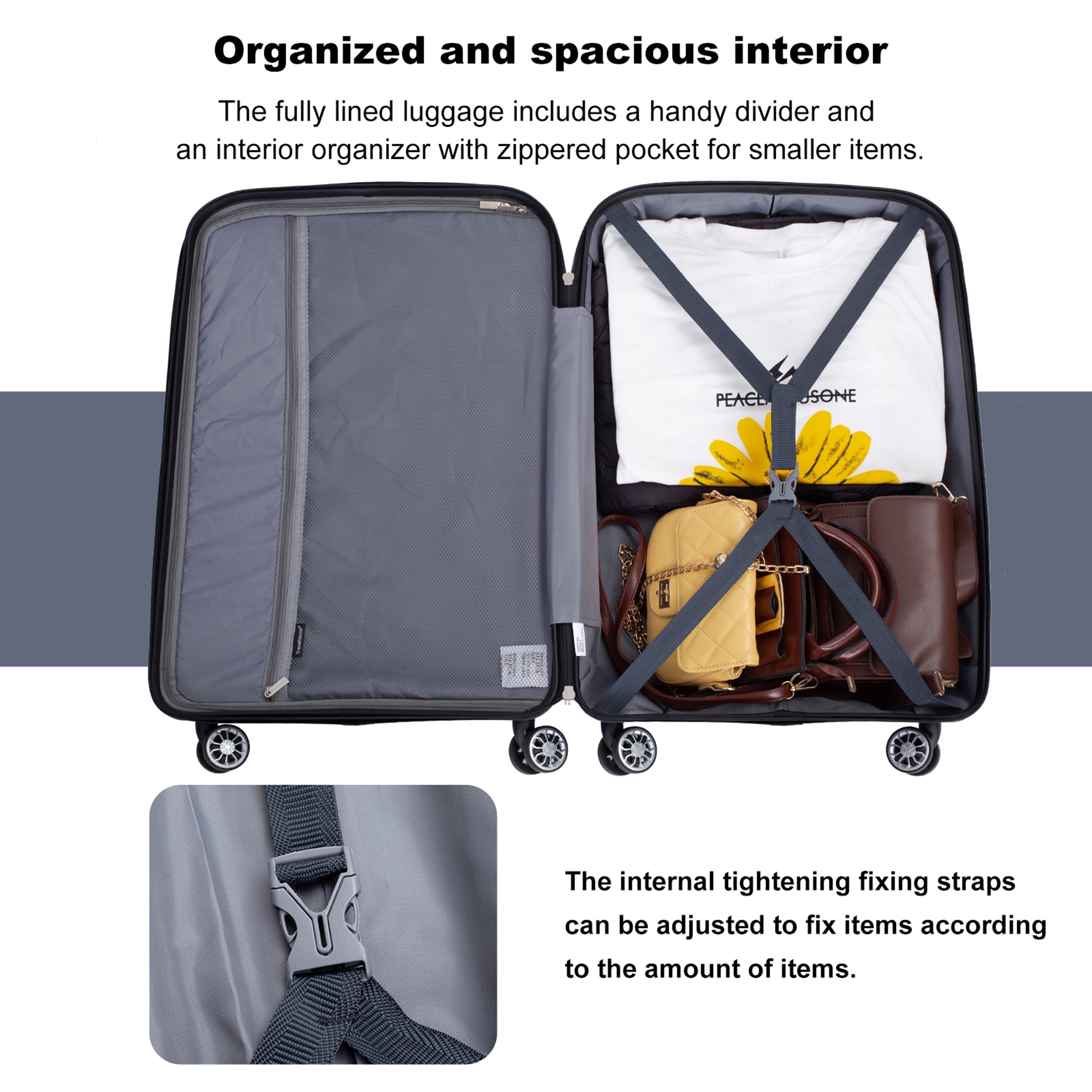 SINOFURN SYD9400012GY Luggage-And-Luggage-Sets - View #11