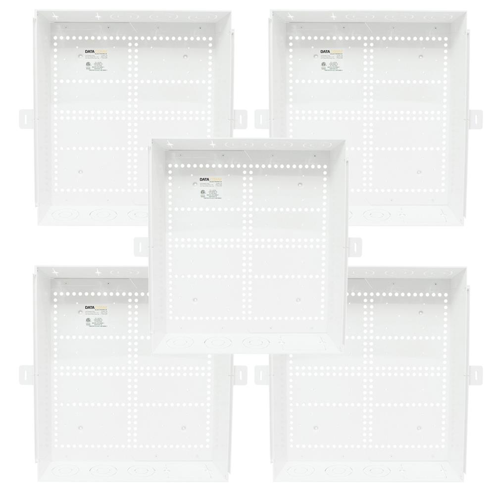 DataComm Electronics 80-1500-5-STACK 15-inch Plastic Enclosure Boxes, 5 Pack