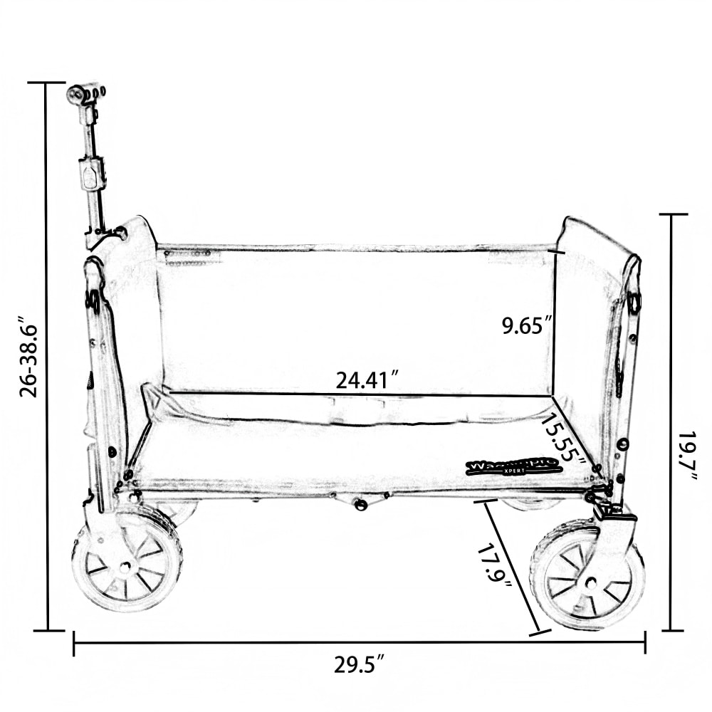 YOSIMFUR DJYC-W2932P312713 Yard-Carts - View #3