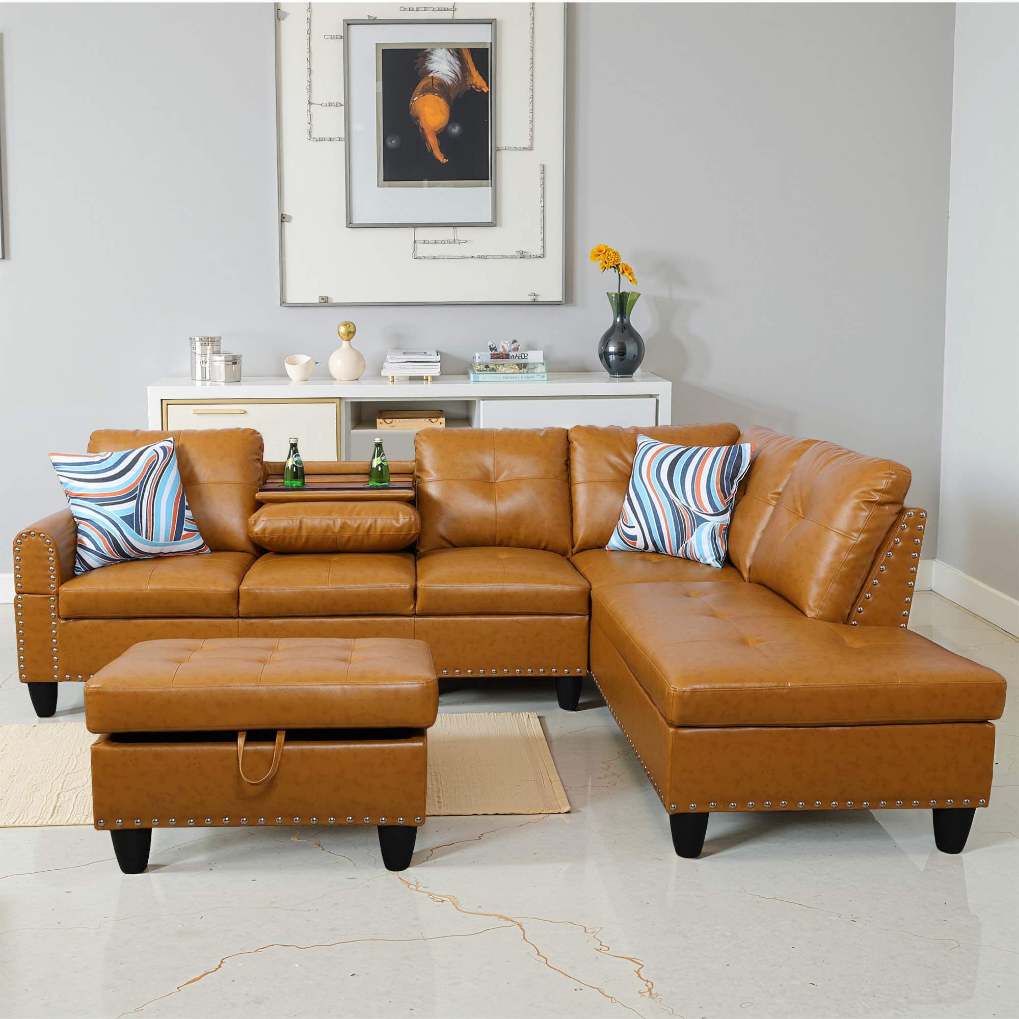 Misty Moon FXLW0403-09920B Sofas-Loveseats - View #3