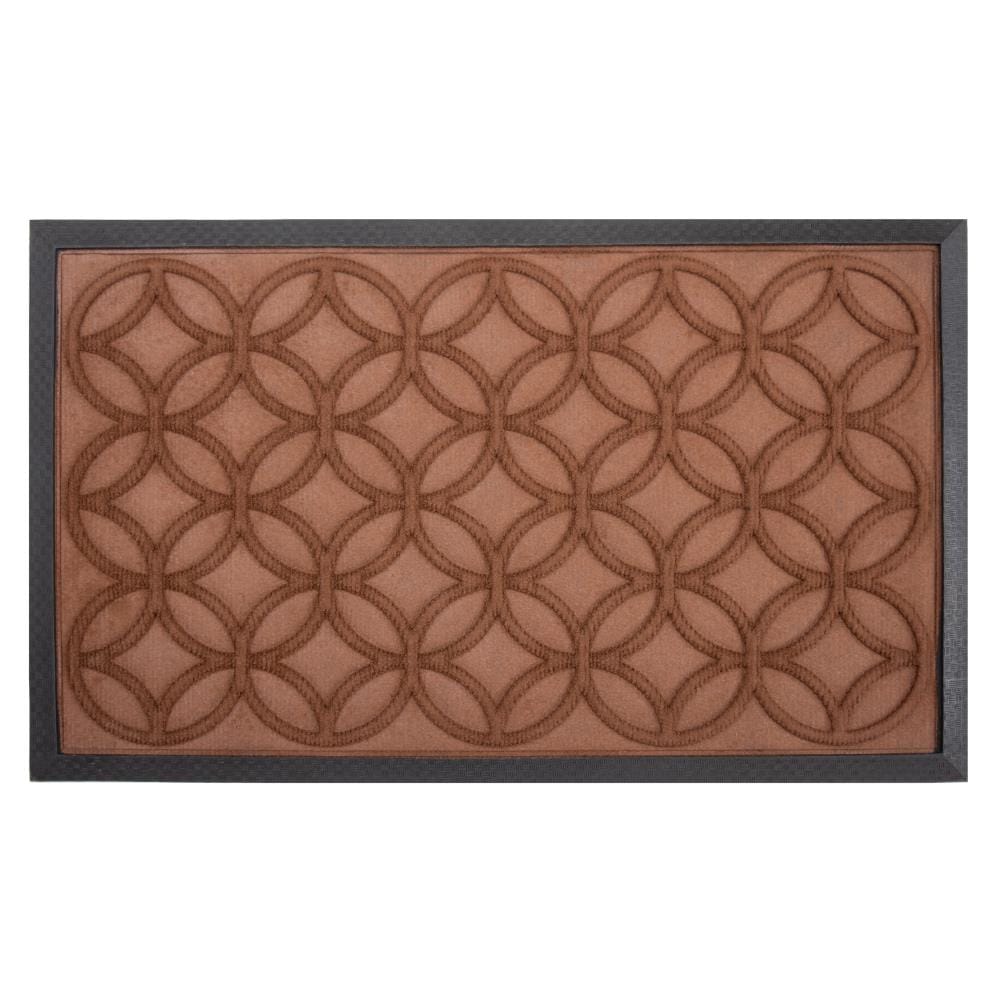 Envelor Indoor Outdoor Doormat Grey 24 in. x 36 in. Chevron Floor Mat  PP-71504-GE-M - The Home Depot