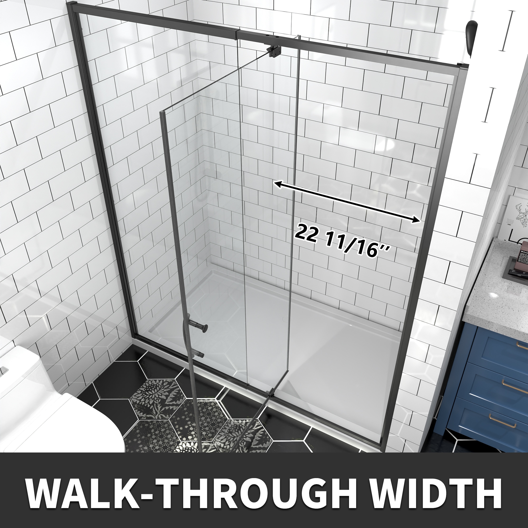 WELLFOR BA-P143274 Shower-Doors - View #3