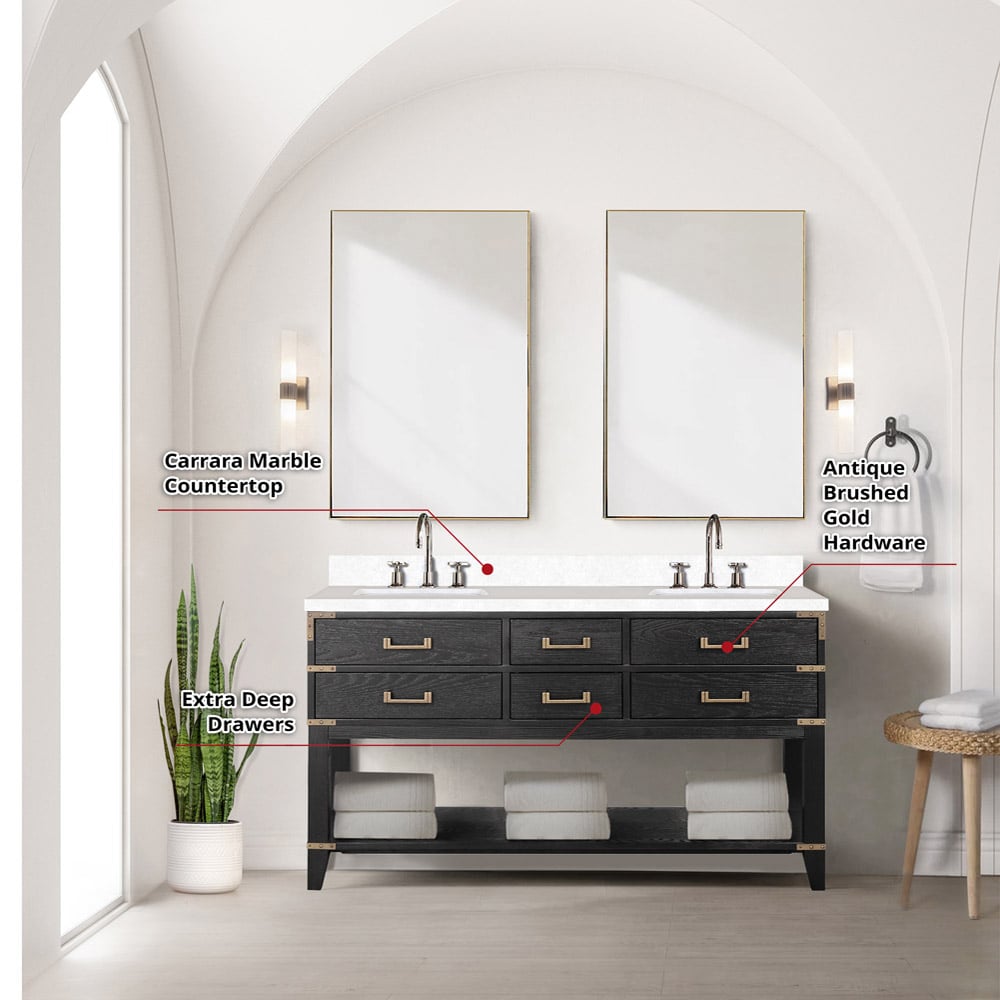 Lexora LVGR60DJ200 Bath-Vanity-Combo - View #8