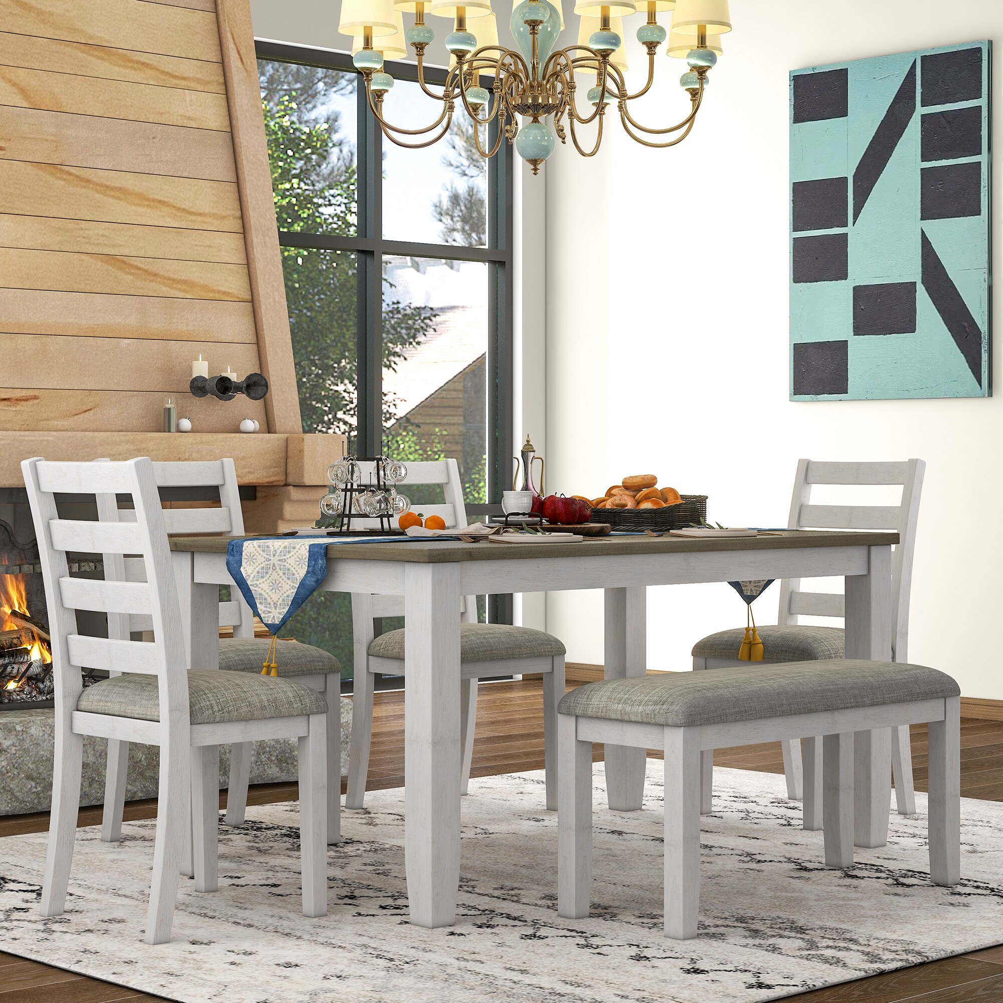 SINOFURN SYA330033GY Dining-Sets - View #3