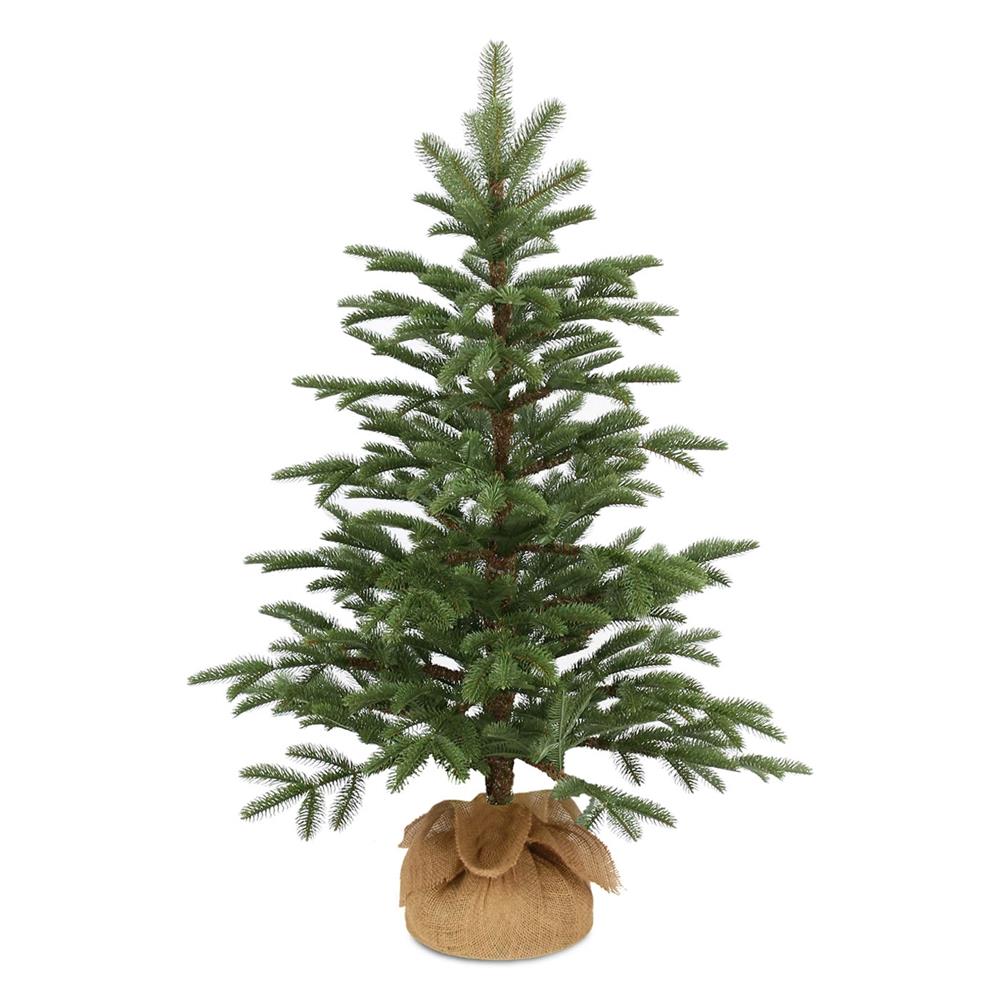 National Tree Company 3-Ft Spruce Traditional Artificial Christmas Tree (Unlit) Lights In The Artificial Christmas Trees Department At Lowes.com