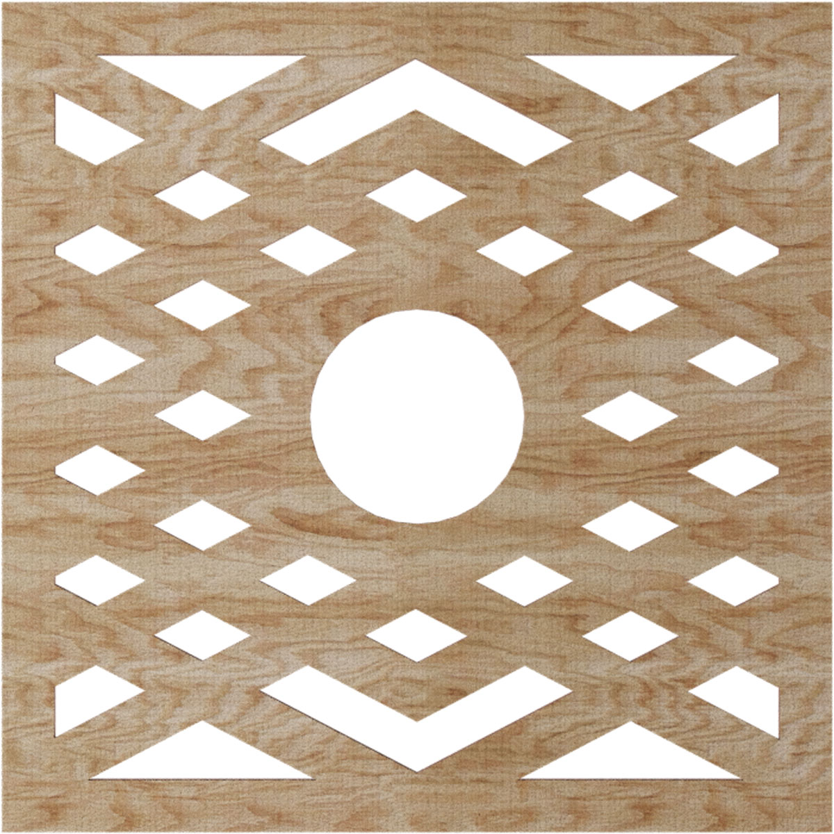 Ekena Millwork CMWP24X24X0375CHRO Ceiling-Medallions - View #4