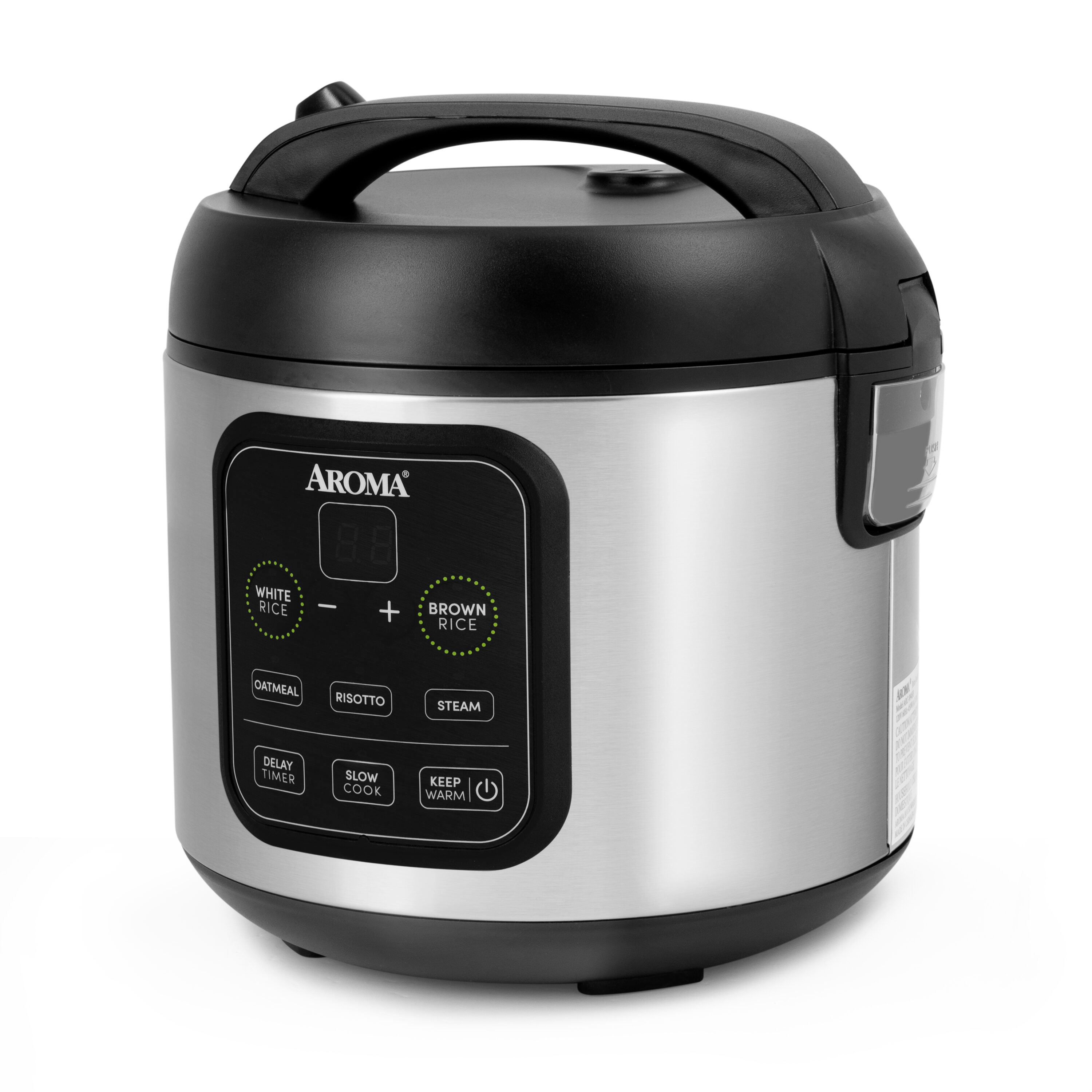 Aroma 8 Cups Programmable Residential Rice Cooker in the Rice Cookers  department at
