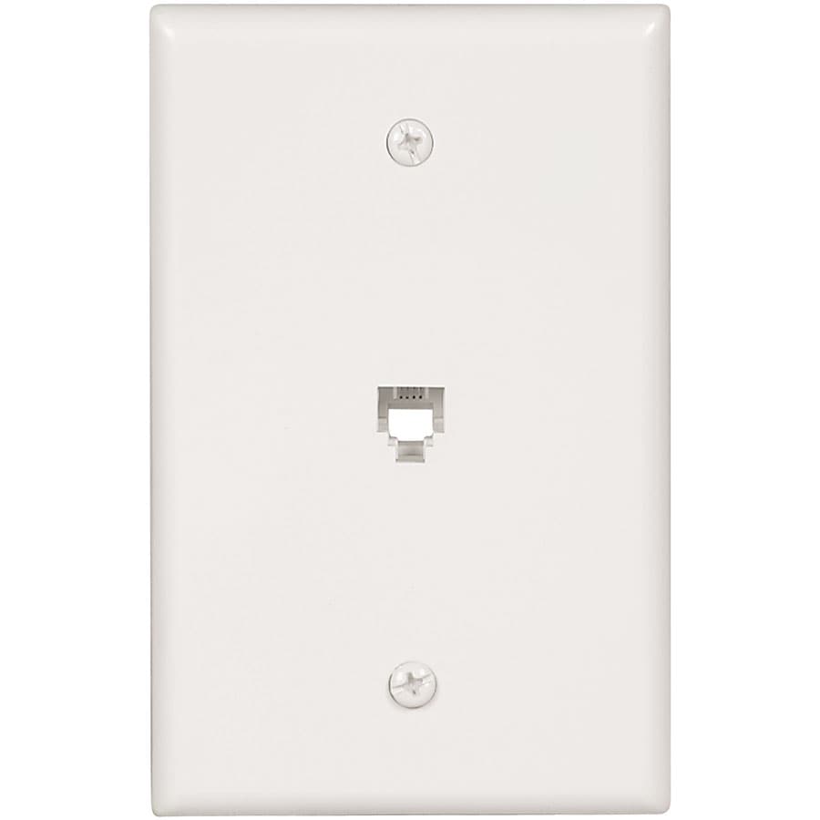 Eaton Nylon F-Type Coax/Telephone Wall Jack at Lowes.com