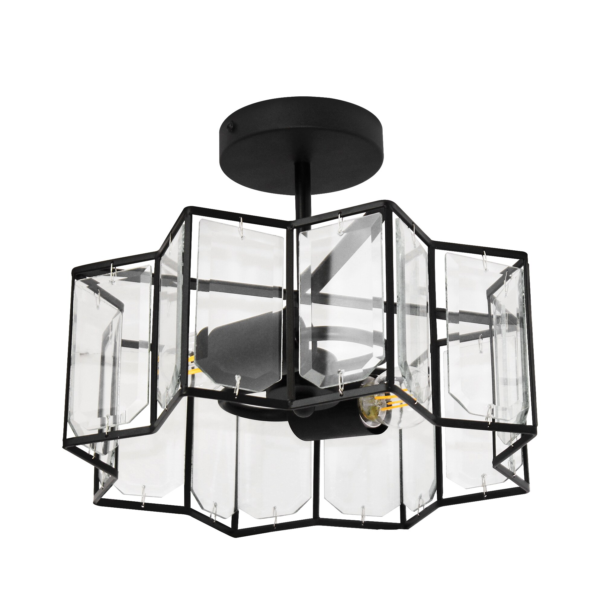 Decor Living FM9086GB-MBK flushmounts - View #2