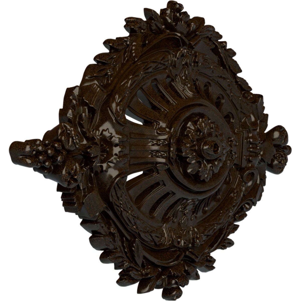Ekena Millwork CM35X22ANBZS Ceiling-Medallions - View #2