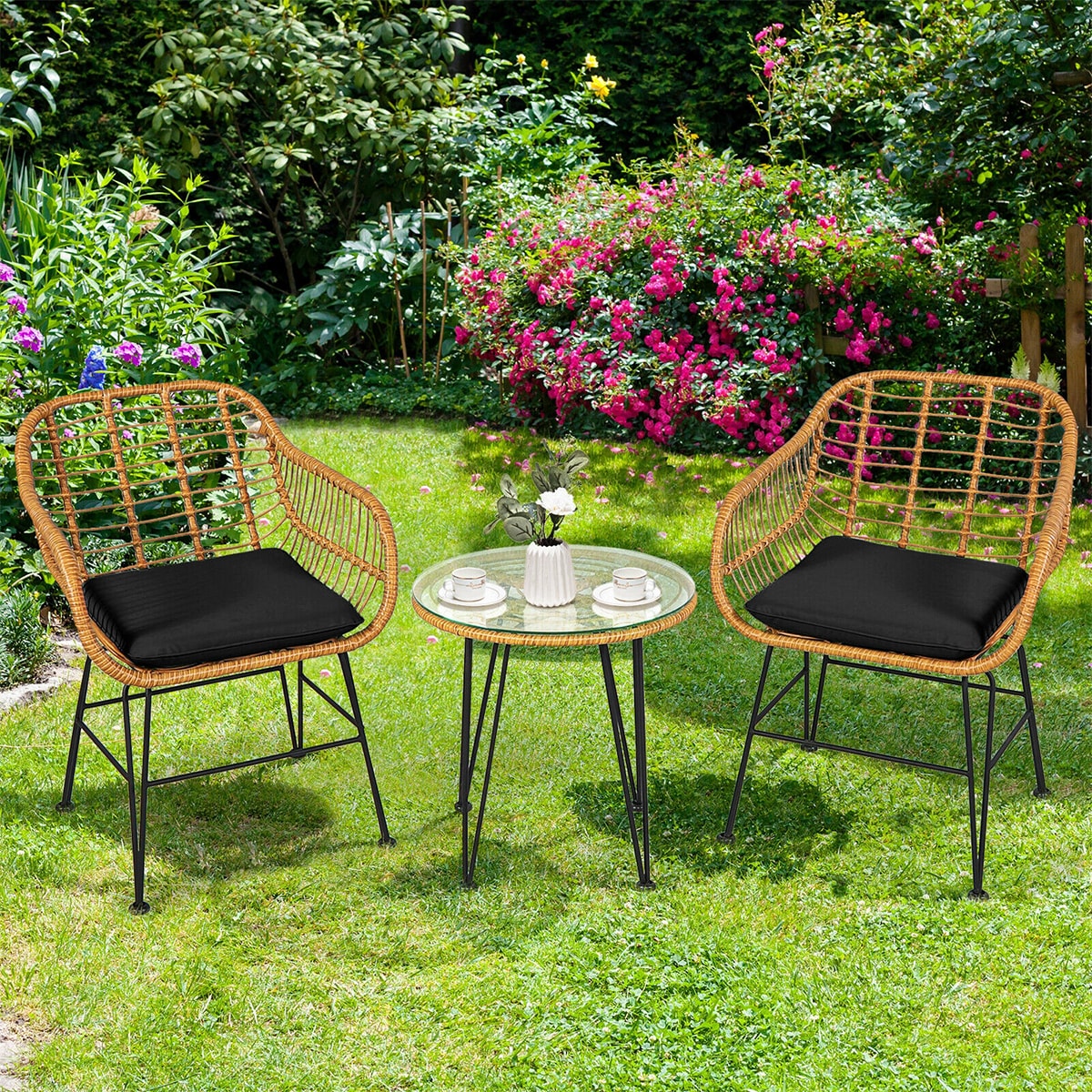 WELLFOR DOZN70839DK Patio-Conversation-Sets - View #2