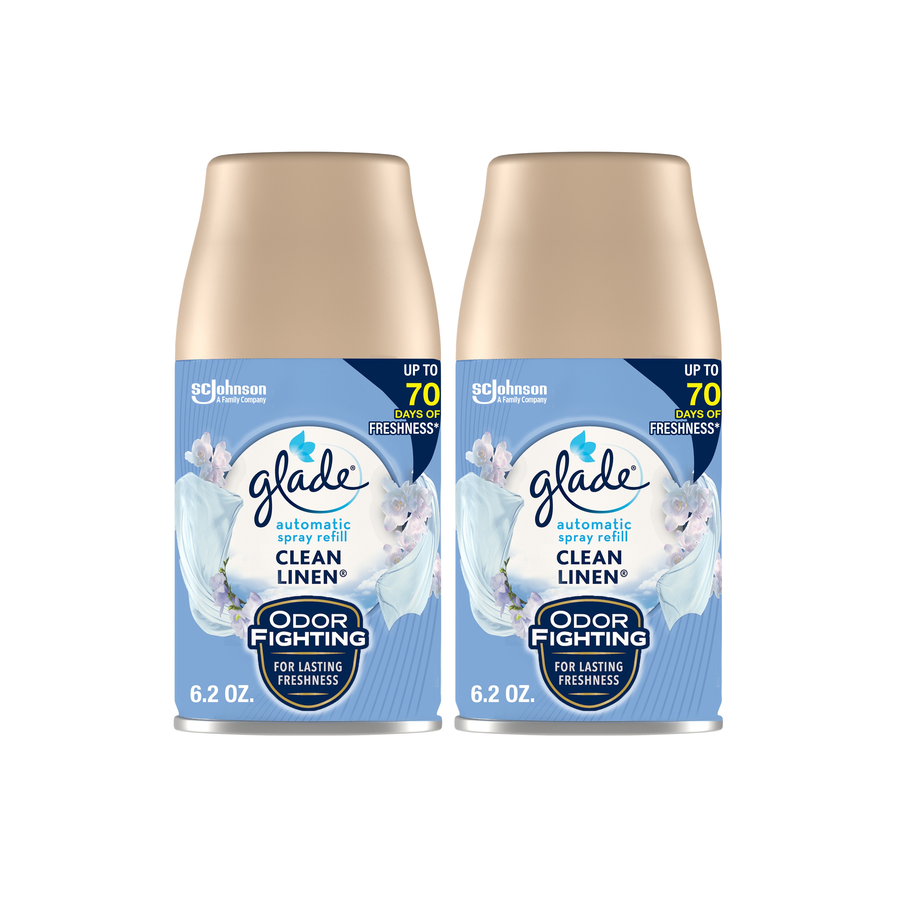 Glade 6.2-oz Clean Linen Refill Air Freshener (2-Pack)