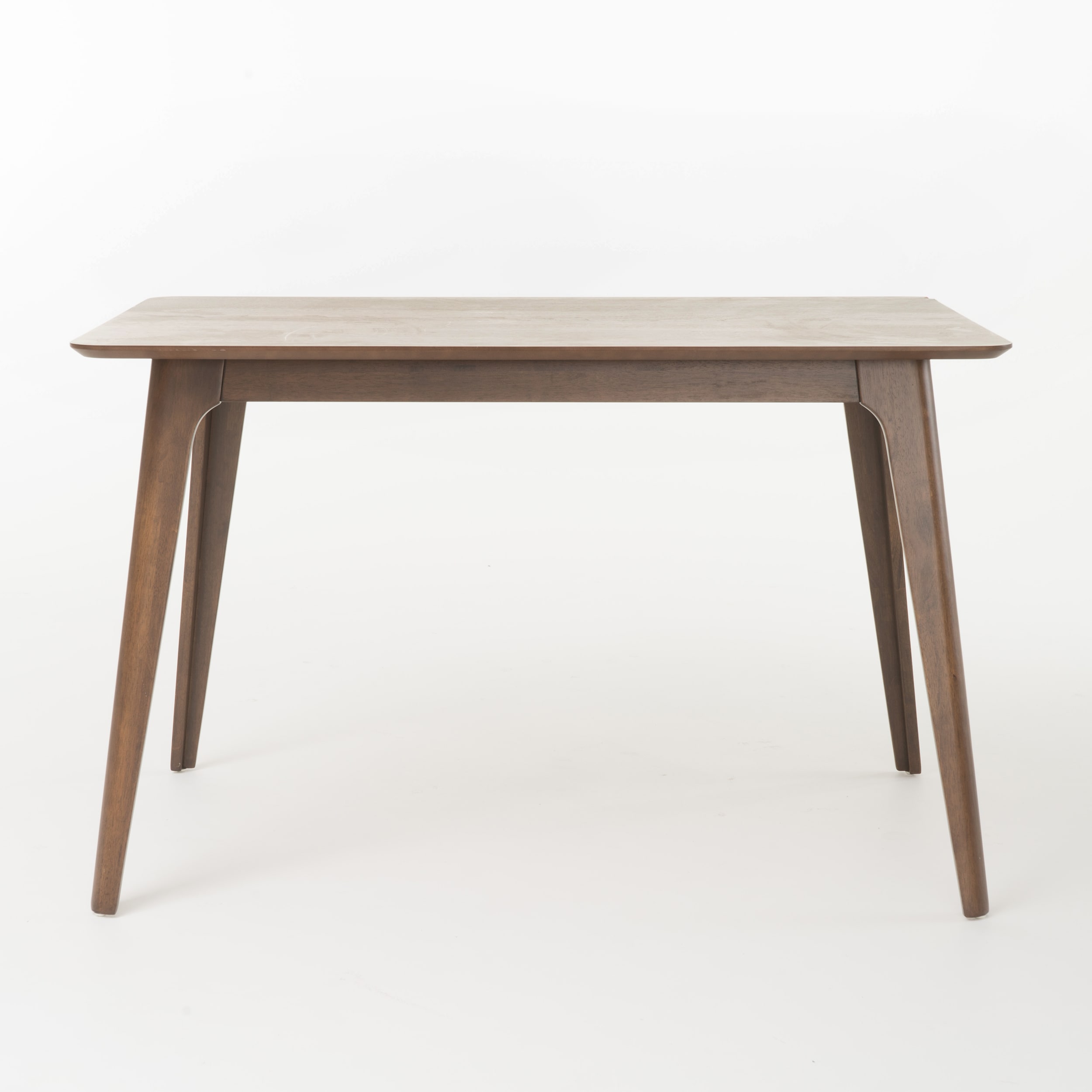 Best Selling Home Decor 299003 Gideon Natural walnut Casual Dining Table, Wood veneer with Natural walnut Wood 47.24-Inches L x 29.53-Inches H