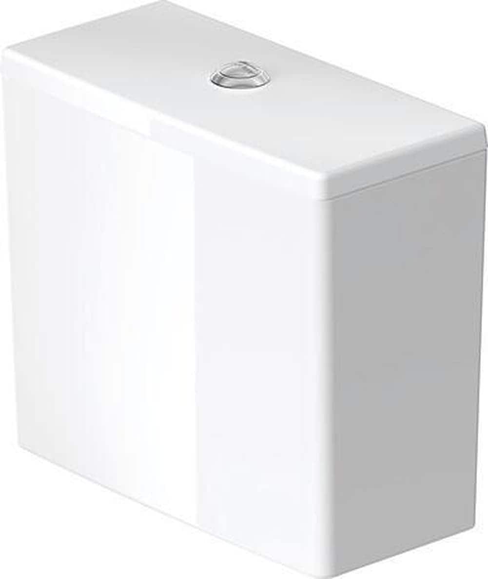 Duravit 0938100092 ME by Starck 1.6 GPF Dual Top Button Flush Toilet Tank Only in White