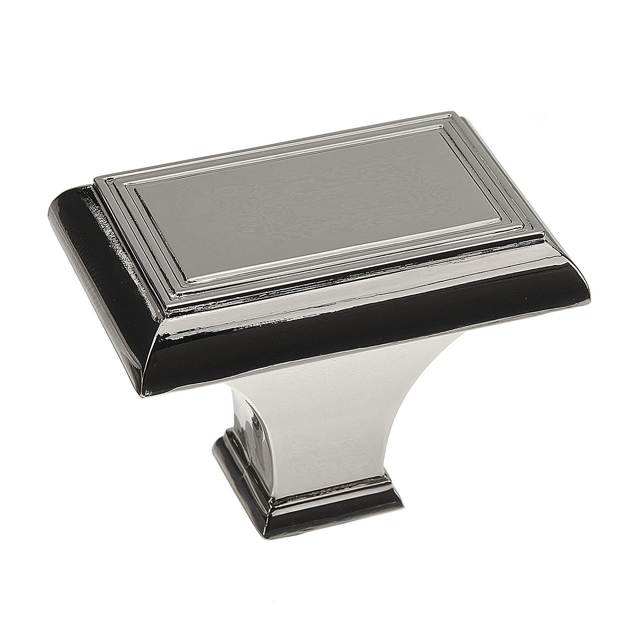 Richelieu BP77533180 Beauharnois 1-11/16-in Polished Nickel Rectangular Traditional Cabinet Knob