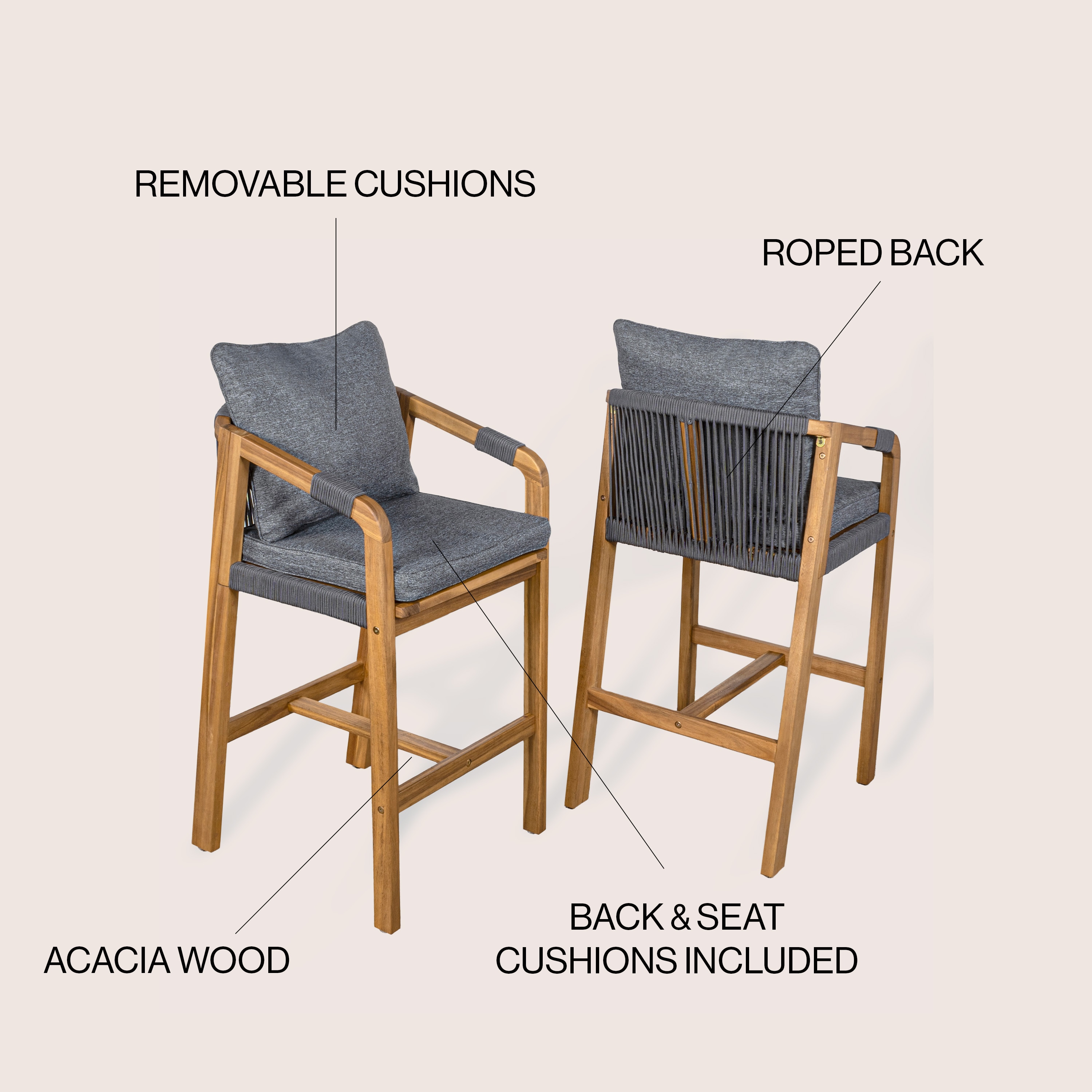 JONATHAN  Y BSL1200B-SET2 Patio-Chairs - View #3