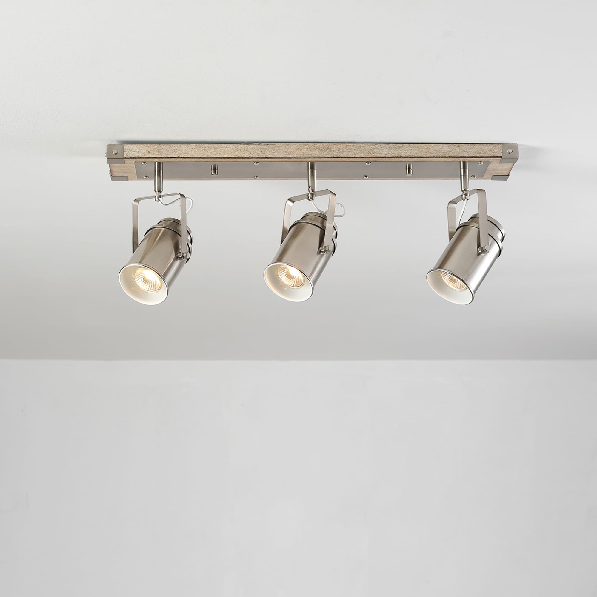 farmhouse style kitchen track lighting