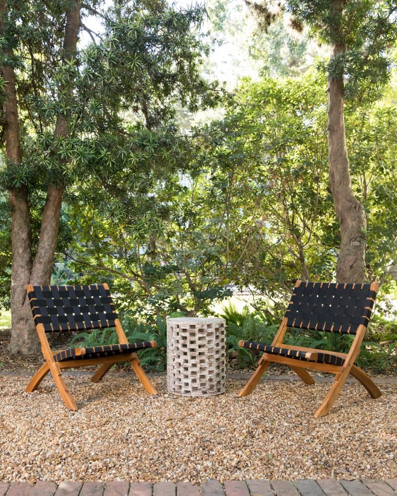 Patio sense sava cheap folding outdoor patio chair