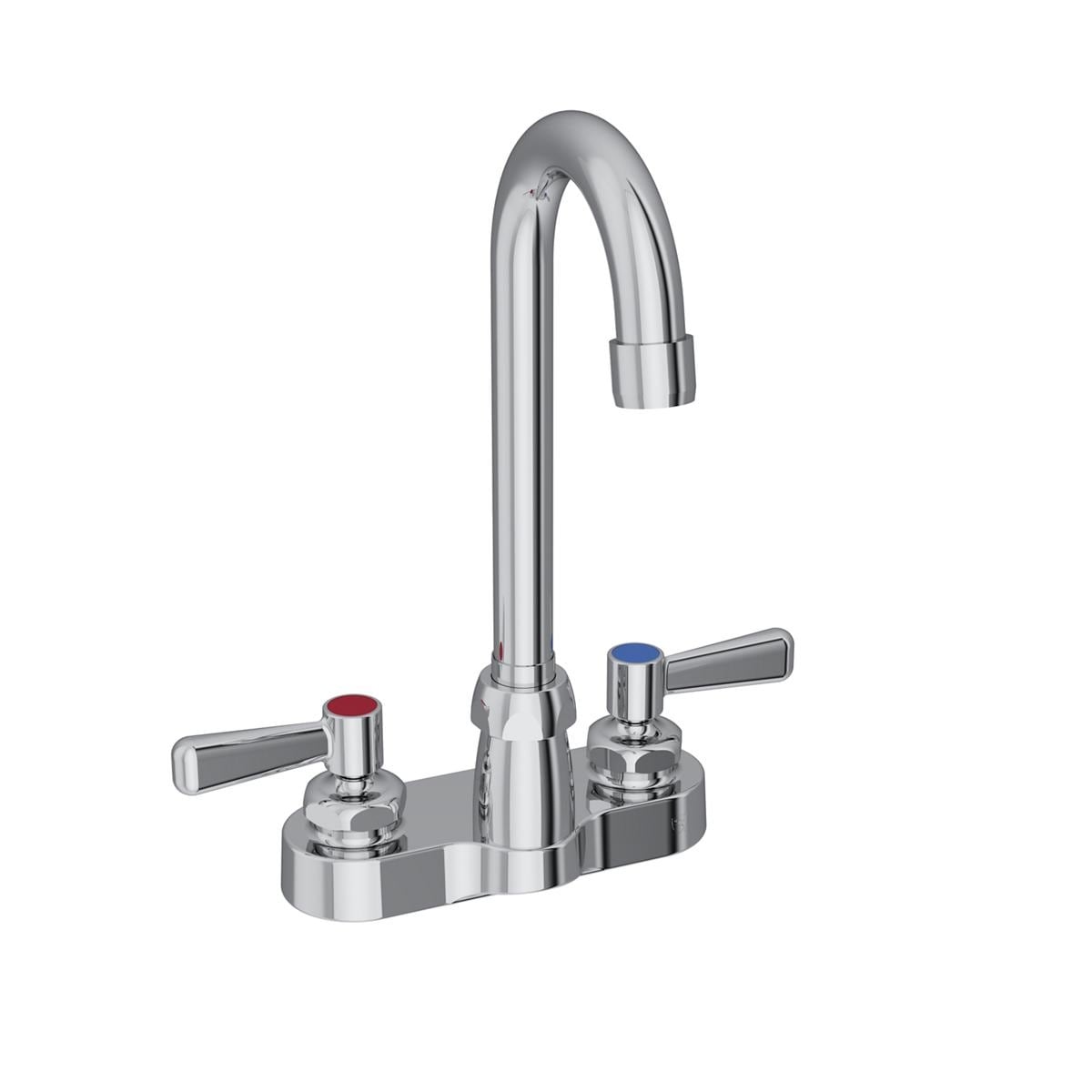 Elkay LK406GN04L2 Chrome Single Handle Deck-mount Commercial Kitchen Faucet