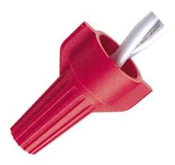 IDEAL WT52-B 18 to 10 AWG, min 2 #14, max 5 #12 Disconnects Red 500 -Count