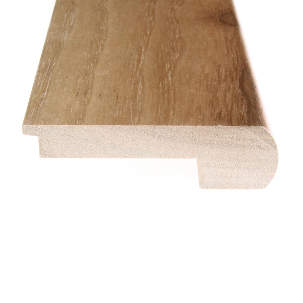 Flexco Solid Wood Stair Nose 2.75-in x 78-in Mayson Prefinished Oak Stair Nosing