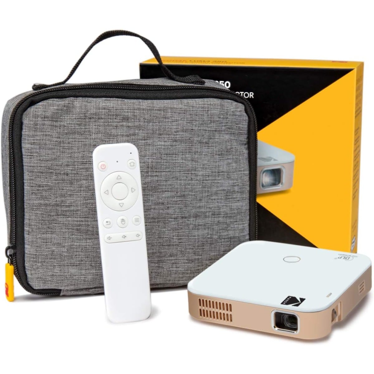 Kodak Luma 350 Portable Smart Projector with Android Wi Fi Bluetooth and Rechargeable Battery