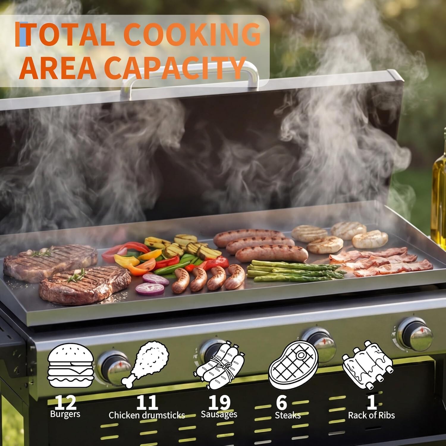 Garvee HQ-P-G3-4JPP-PVLS Gas-Grill - View #5