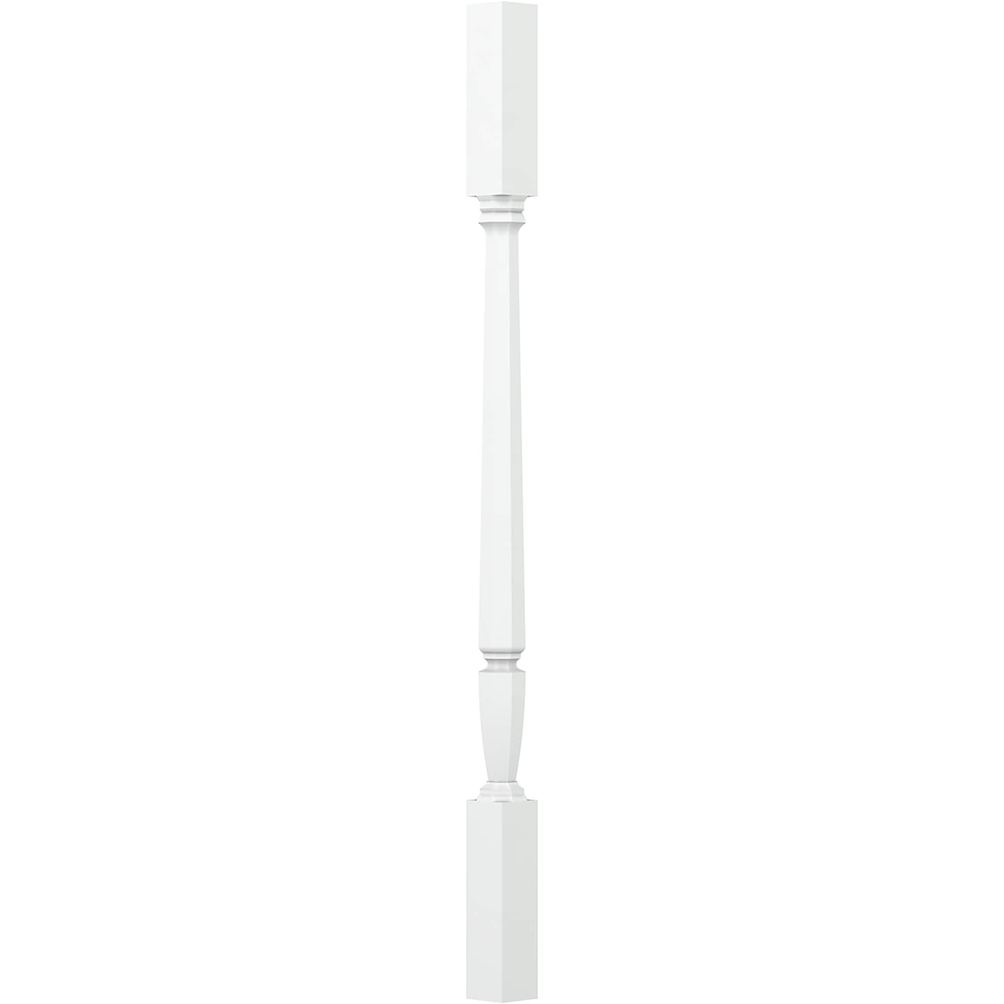 L.J. Smith Stair Systems LJP-20058-PRG 34 34-in x 1.75-in Primed Square Top Stair Baluster