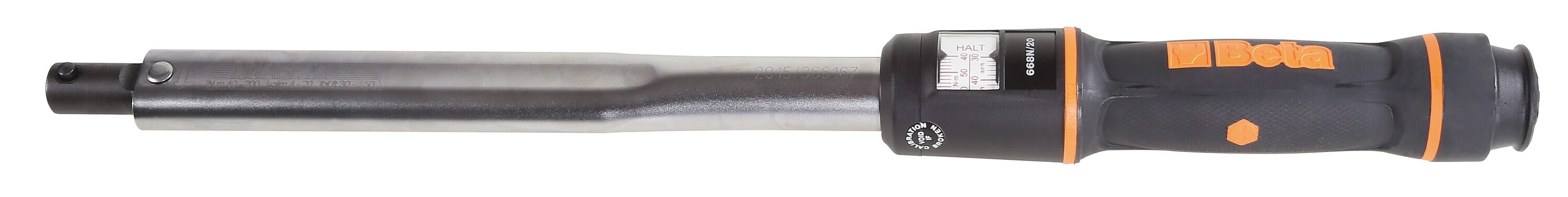 Beta 1/2-in Drive Click Torque Wrench (4-ft lb to 18-ft lb) 6680002 Sansujyuku sansujyuku.com