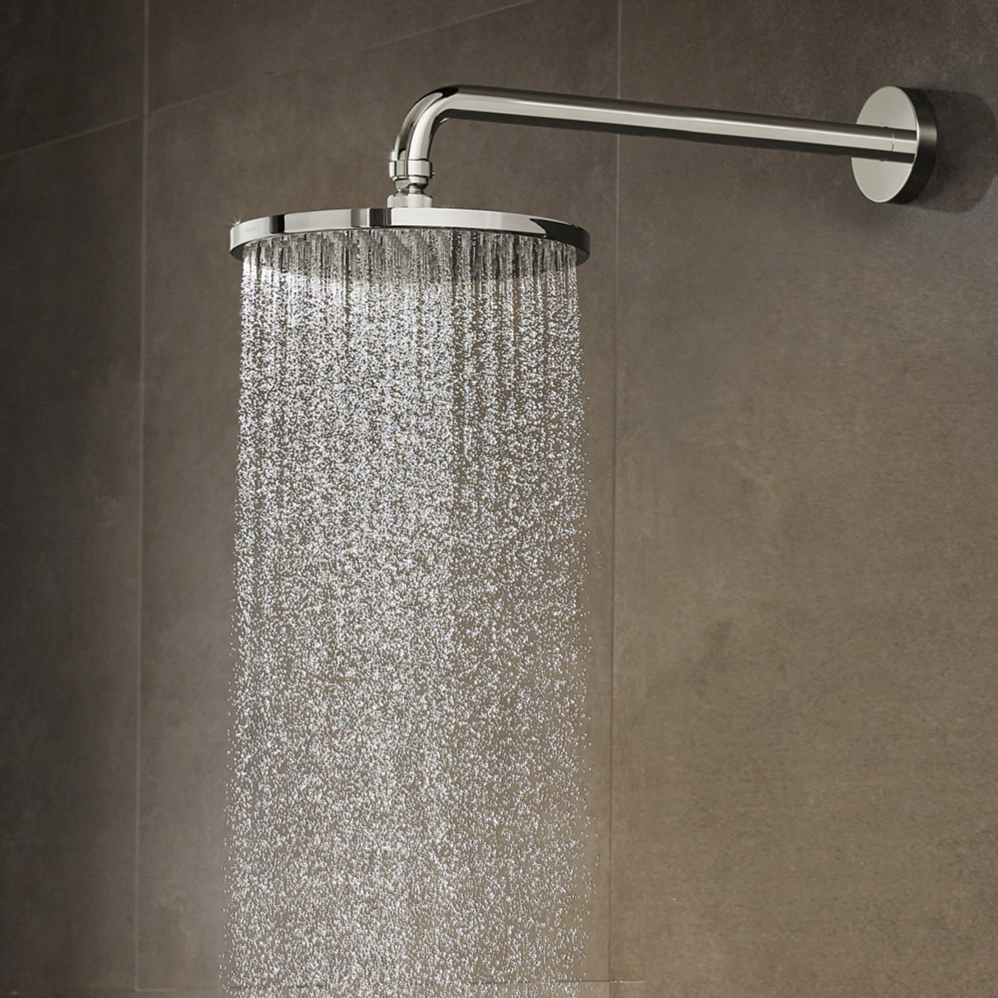 Chrome Multi-Head Adjustable Height Shower System