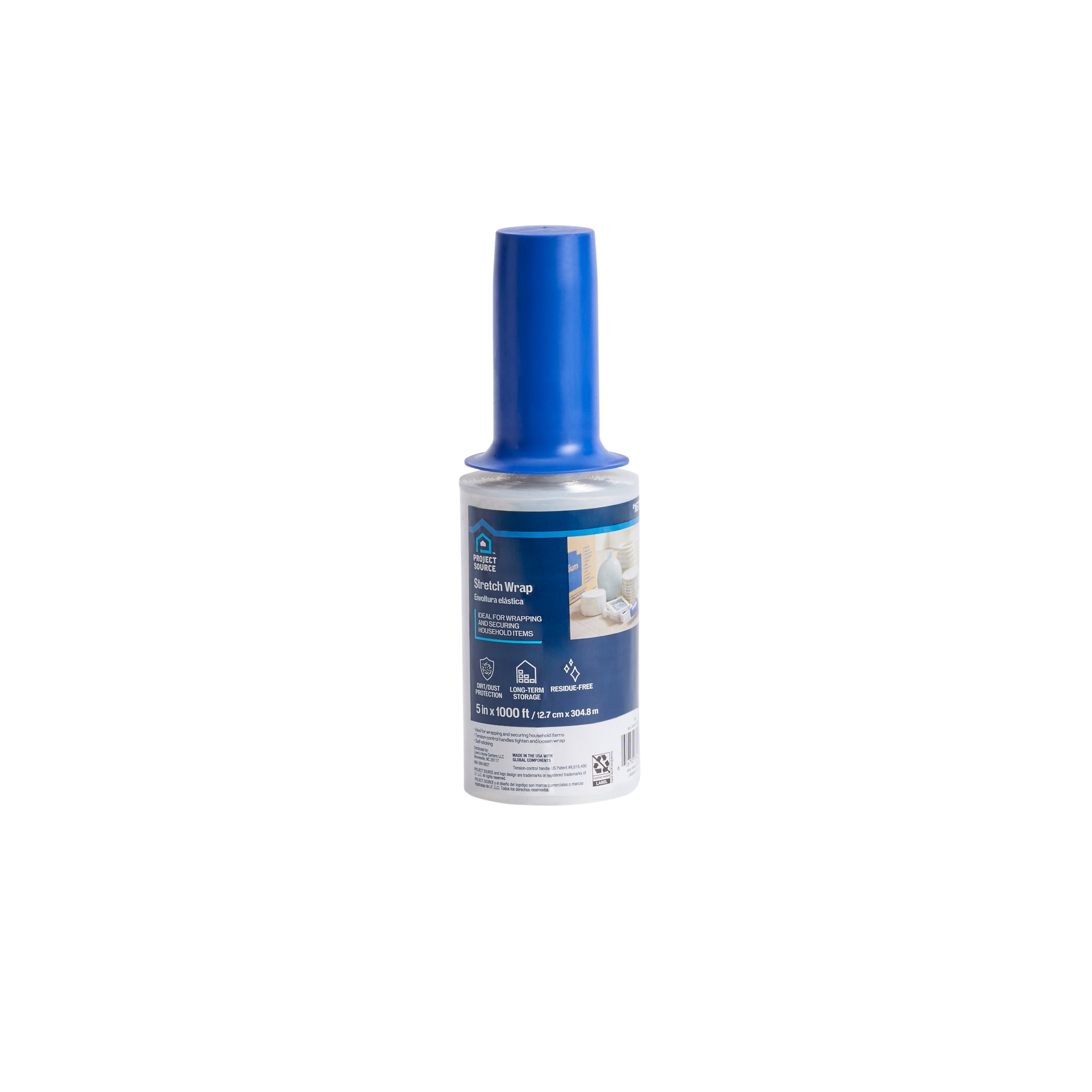 Project Source 5-in x 1000-ft Stretch Wrap