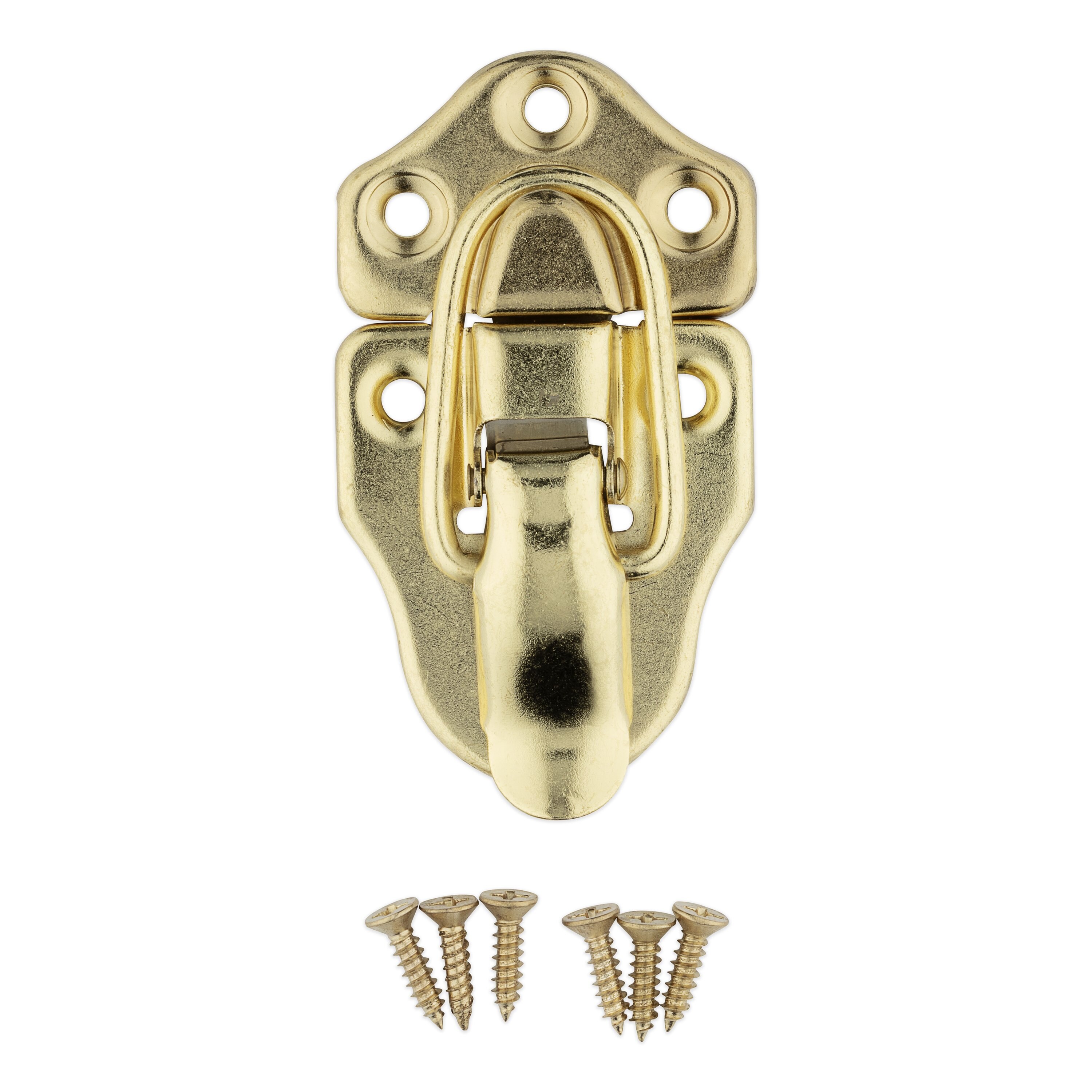 Gatehouse 190.5-mm Gold Chest Latch Cabinet Latch (2-Pack) in the ...