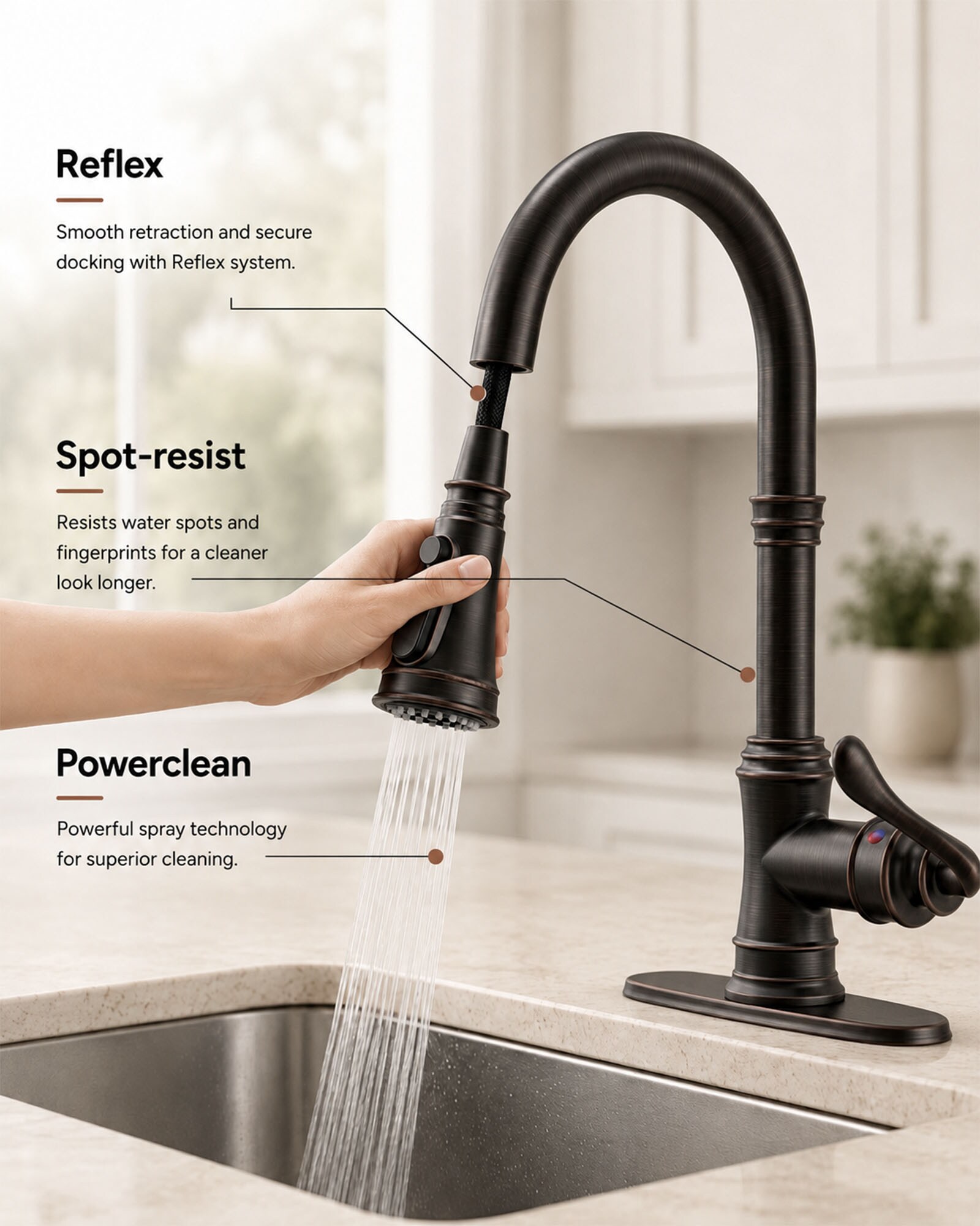 BWE A-94551-ORB Kitchen-Faucets - View #3