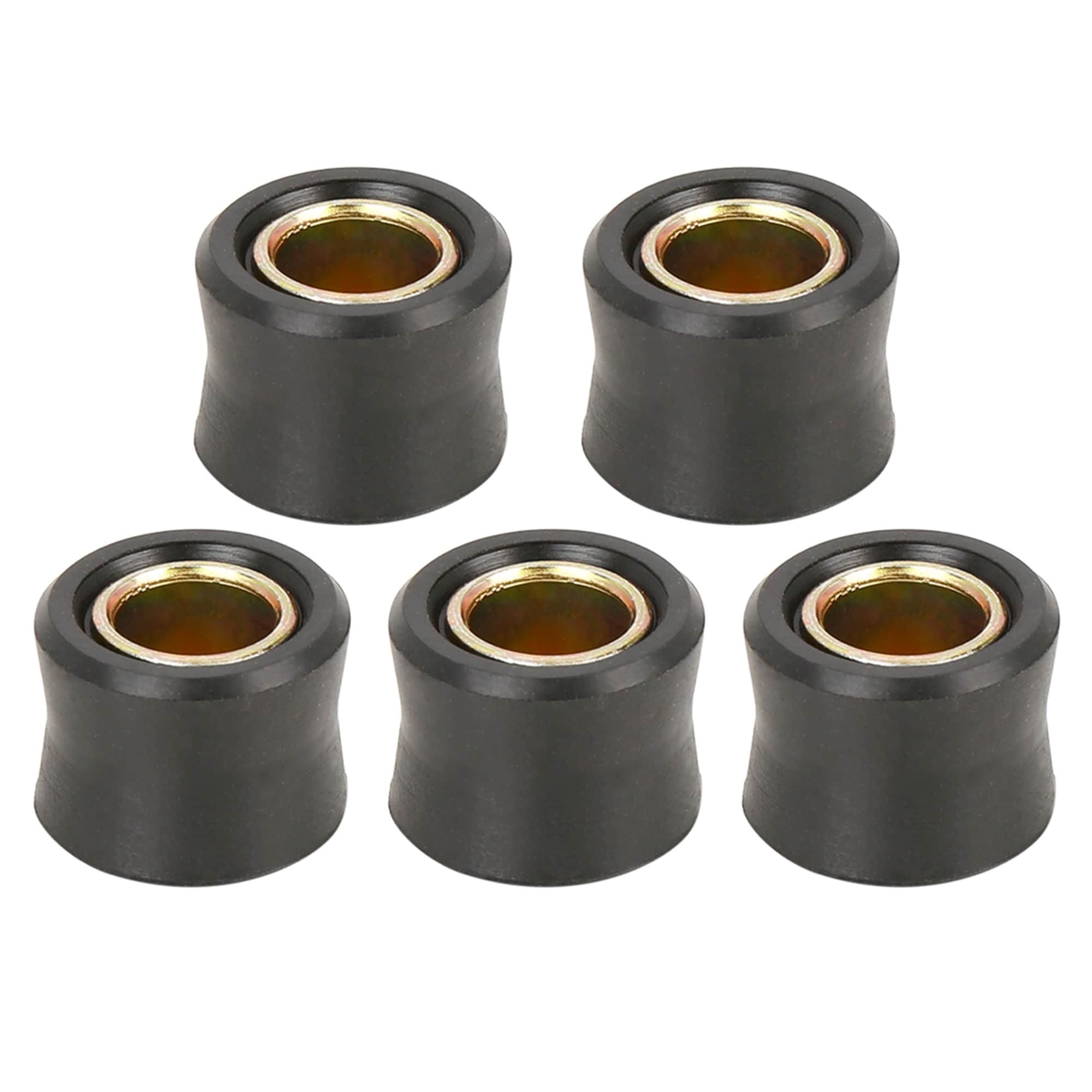 Unique Bargains 5pcs Motorcycle 12mm Inner Dia Rear Shock Absorber Cushion Rubber Ring Shock Absorber Bushing