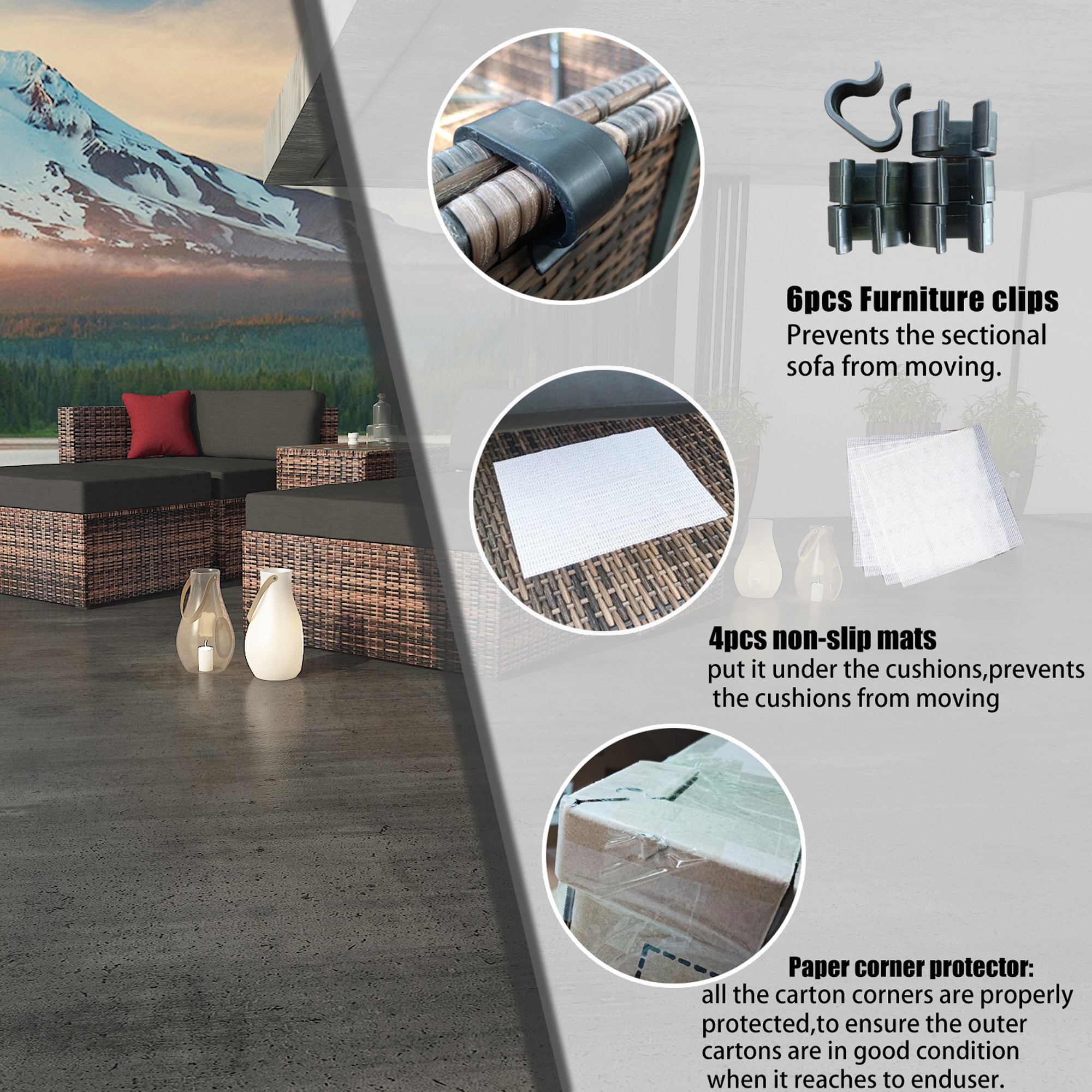 ModernLuxe L-W400S00033 Patio-Conversation-Sets - View #8