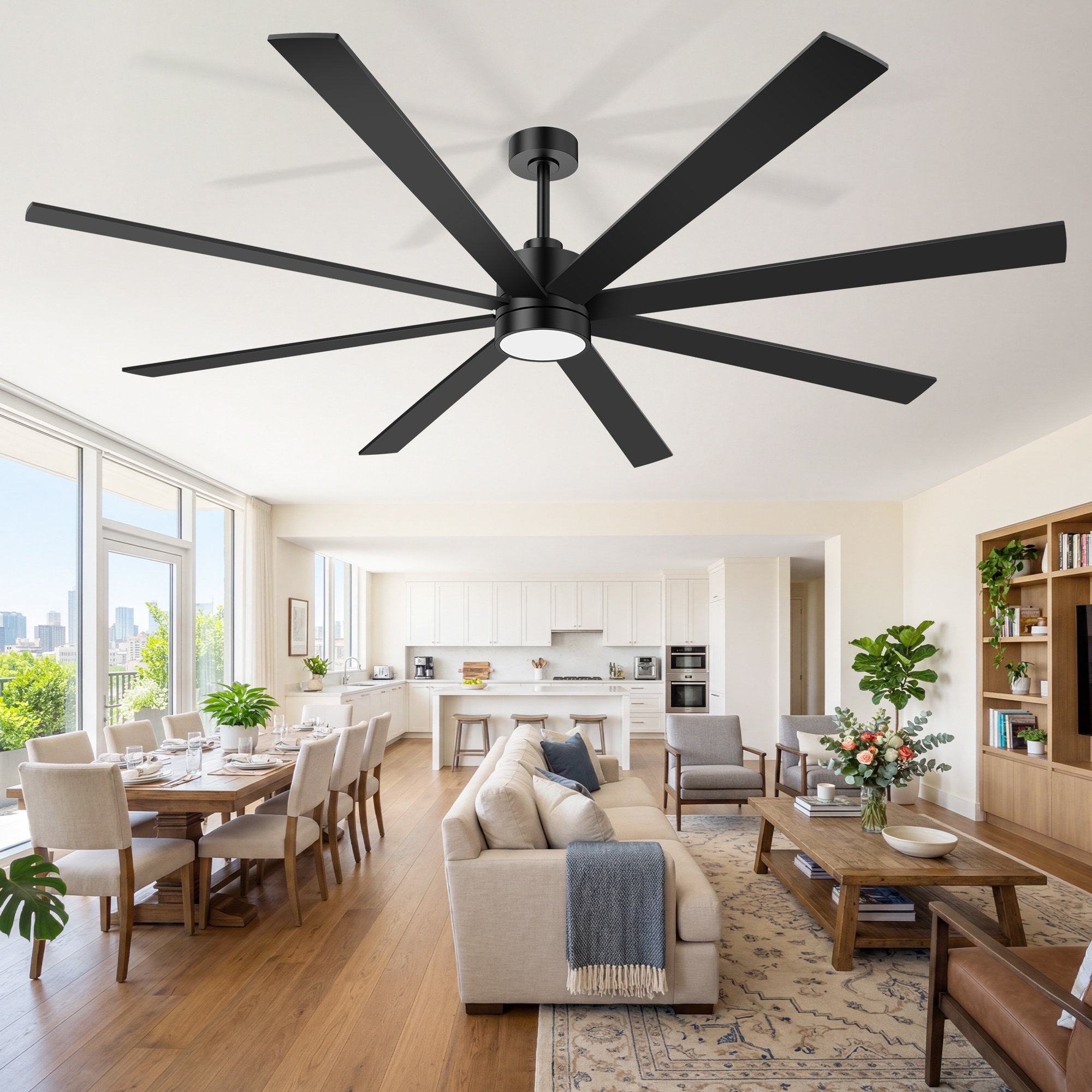 Airsurfer AS-39052-BK Ceiling-Fans - View #2