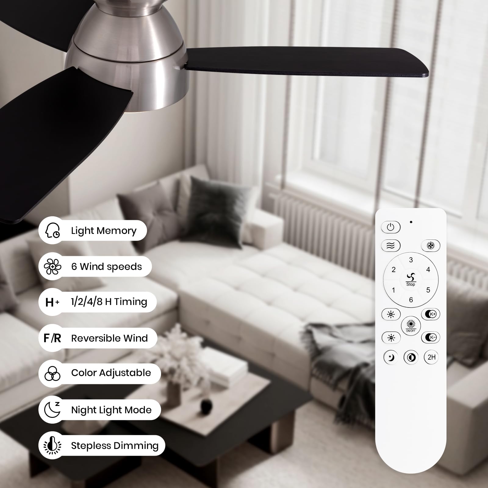 SILJOY CFL-1177-03 Ceiling-Fans - View #2