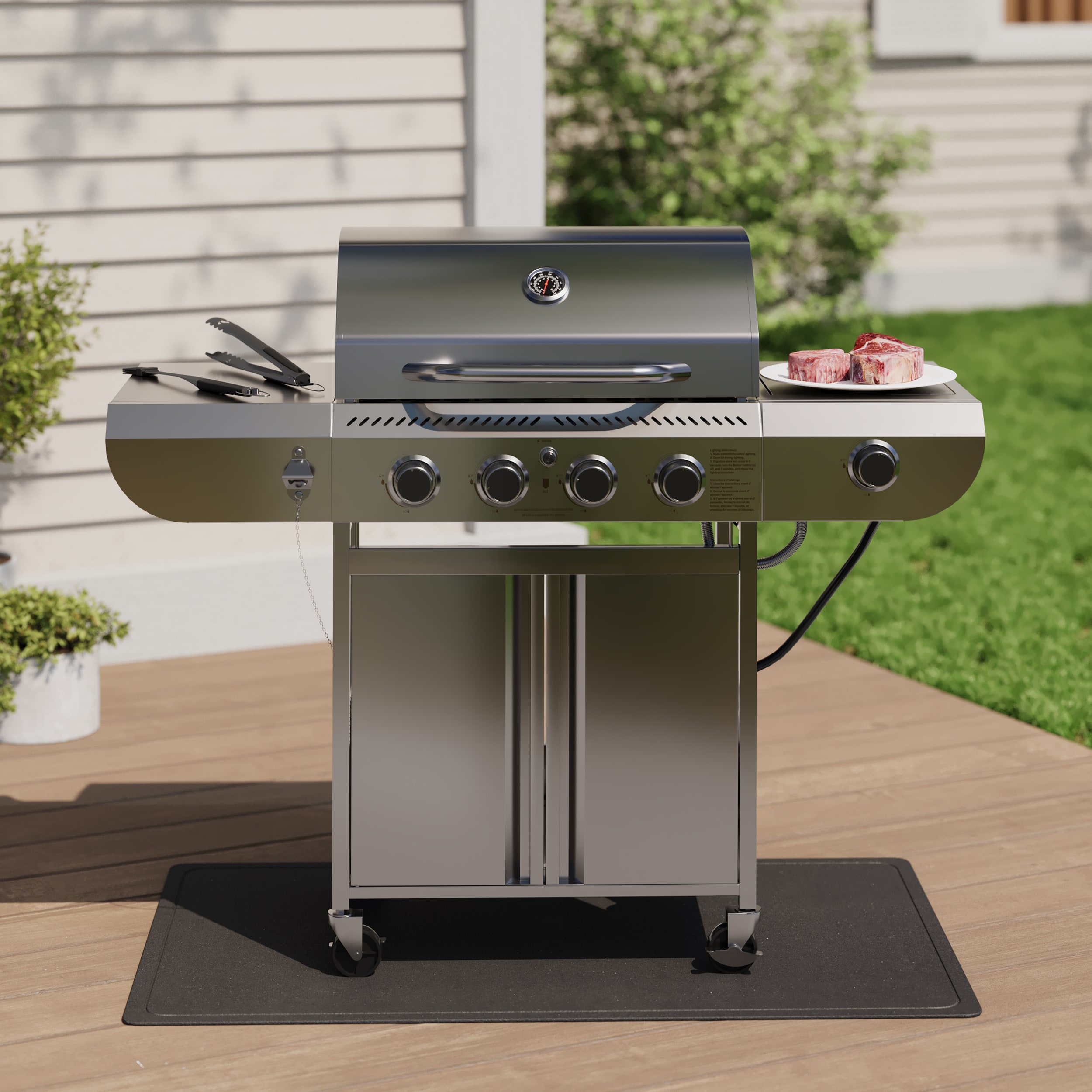 COWSAR LSPG-G0141B Gas-Grill - View #4