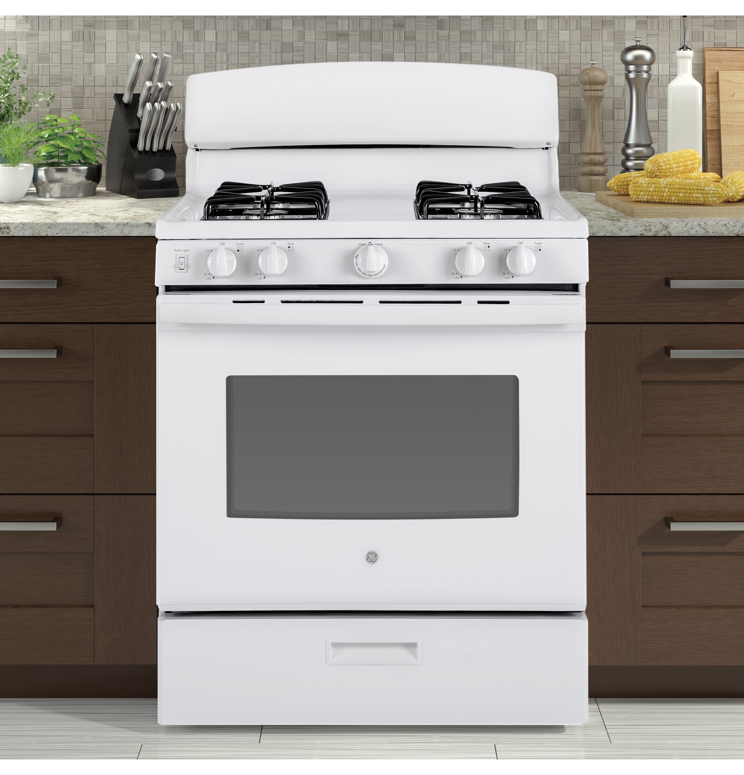 GE JGBS30DEKWW Freestanding-Gas-Ranges - View #6