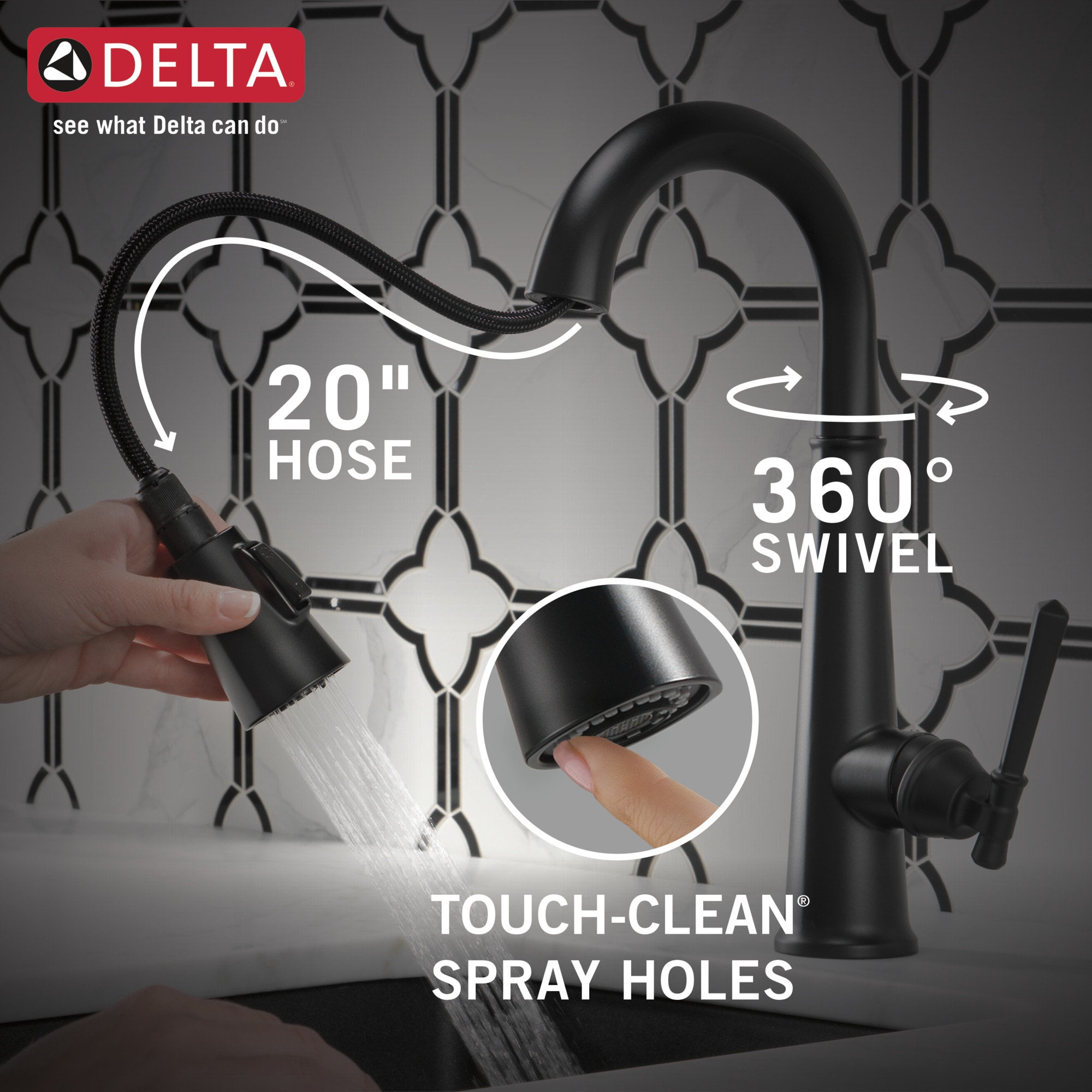Delta 9982-BL-DST Kitchen-Faucets - View #9