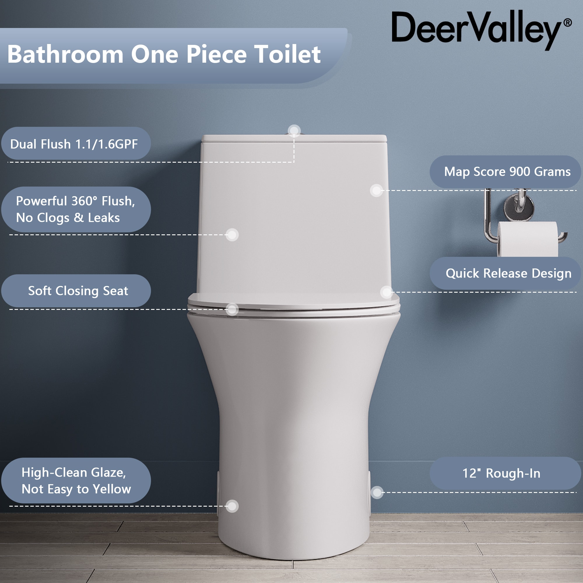 DeerValley DV-1F0250 toilets - View #4